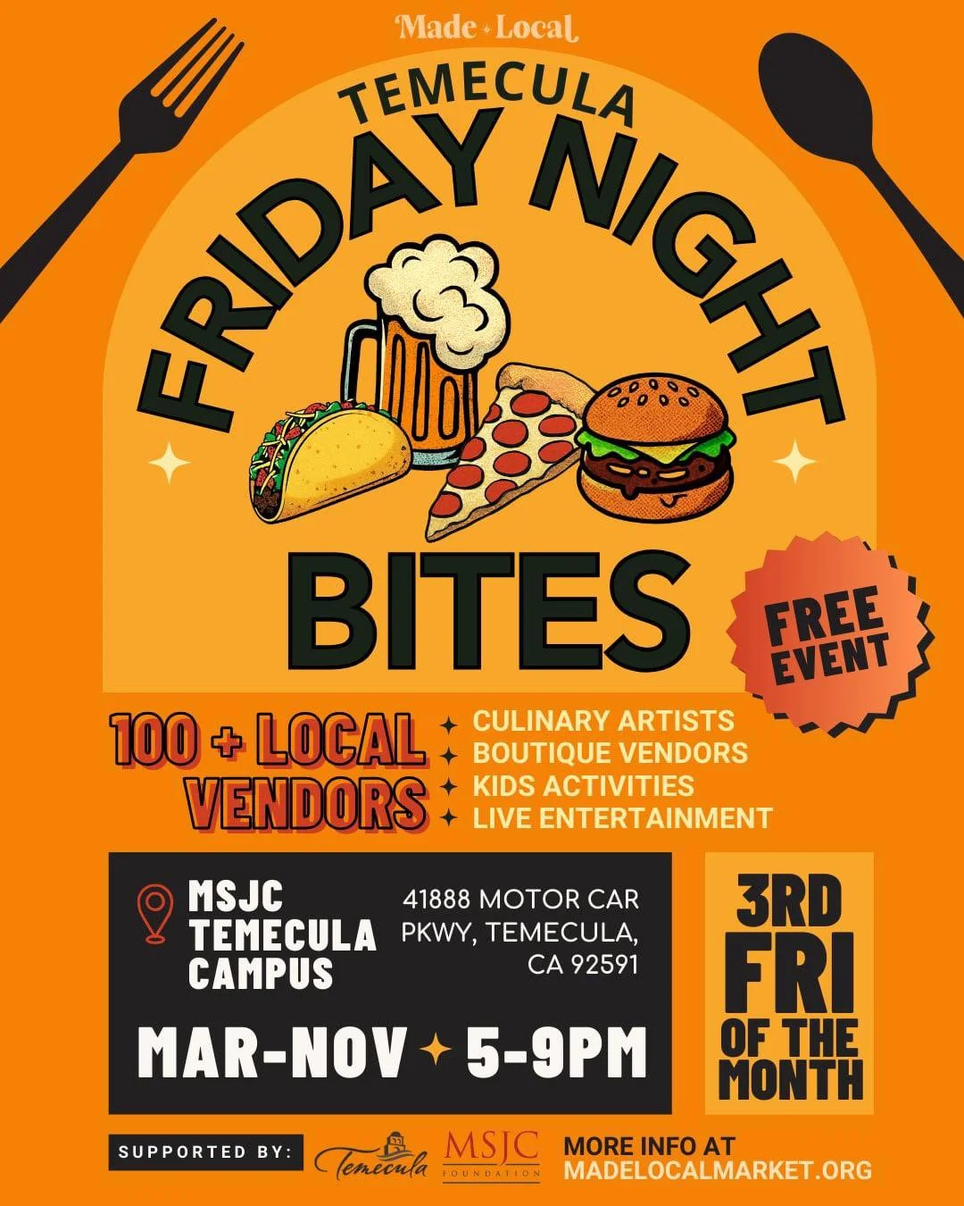 Friday Night Bites Made Local Market