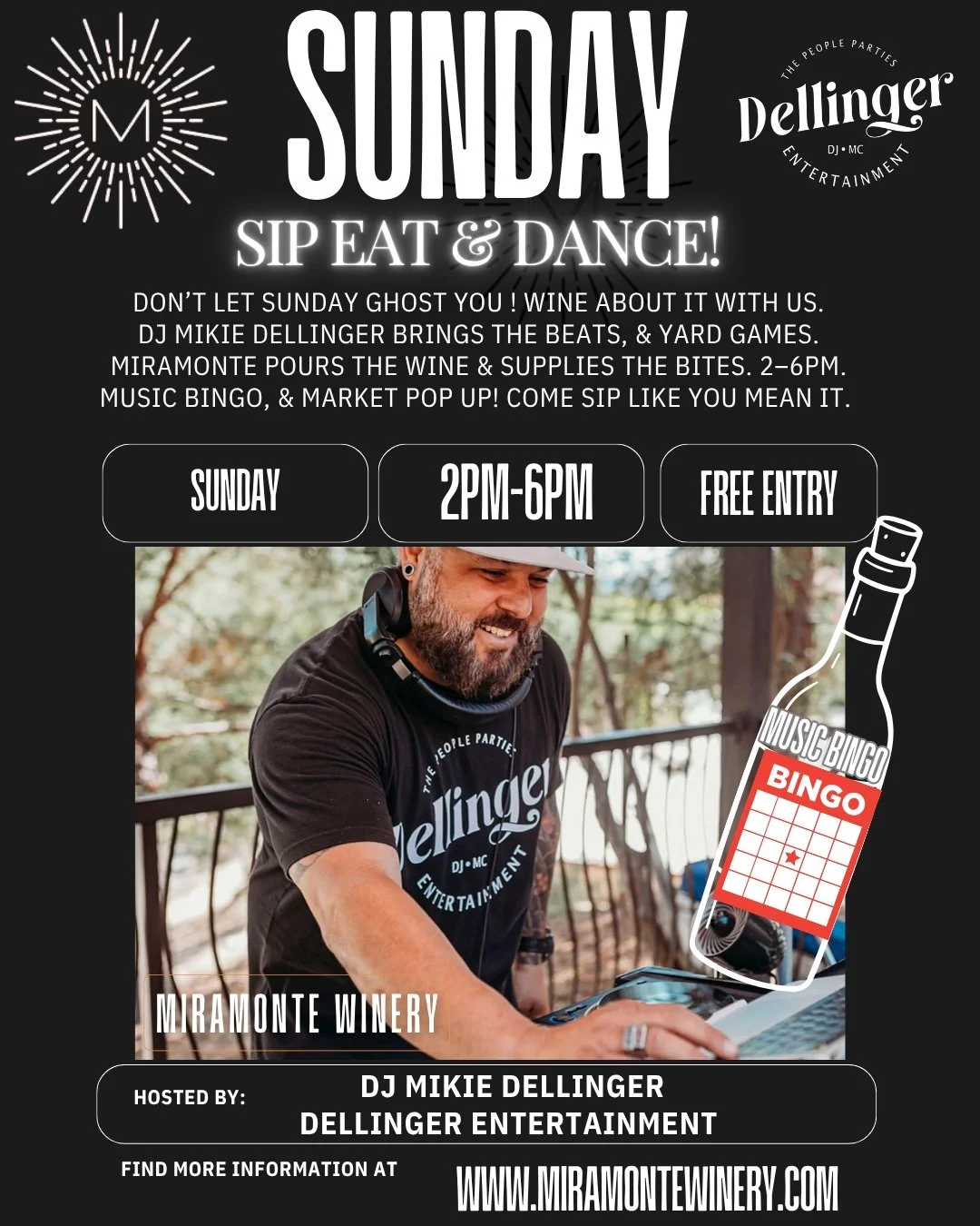 Sunday Funday at Miramonte Winery