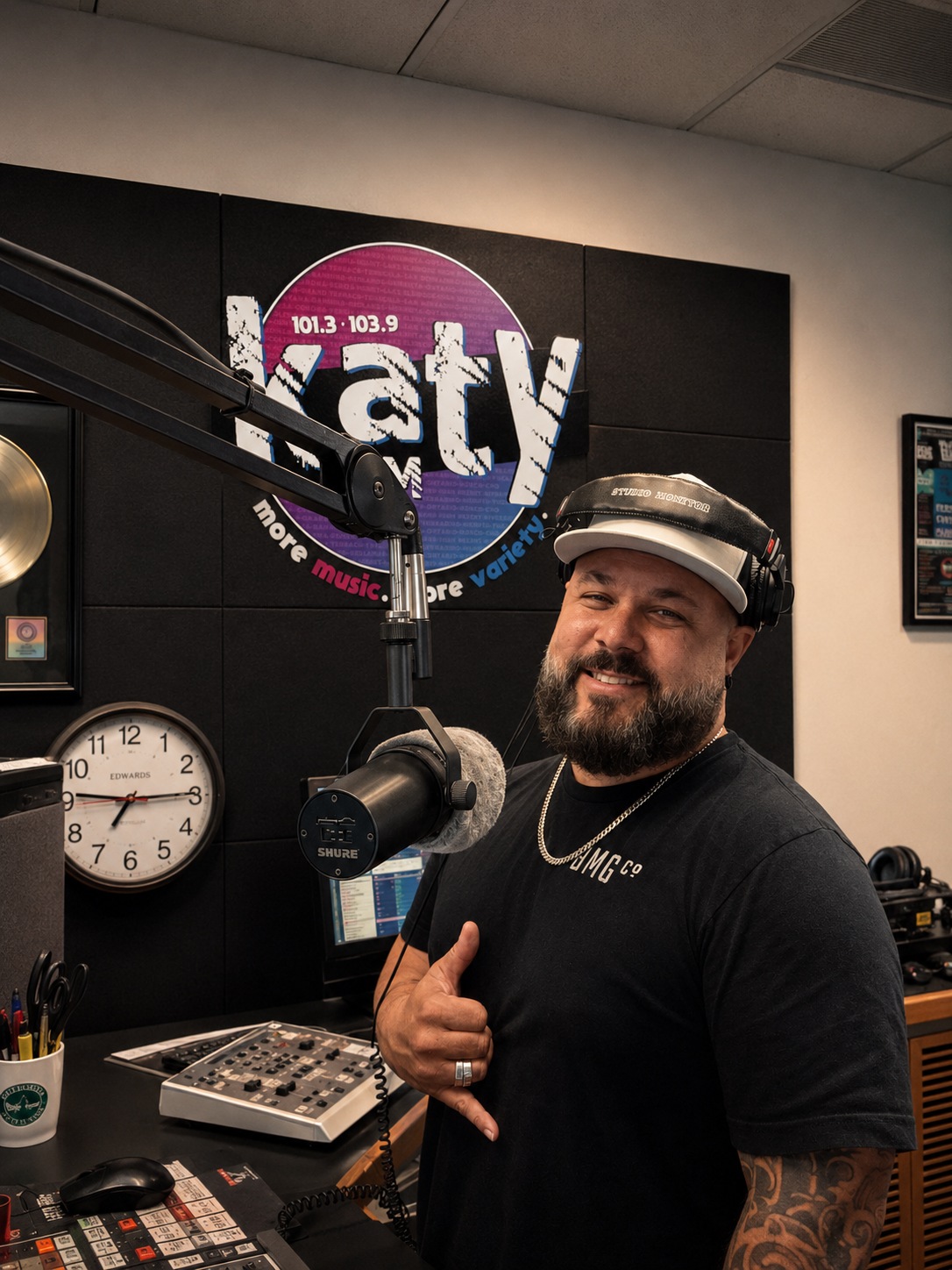On Air With Mikie on KATY FM 101.3 & 103.9