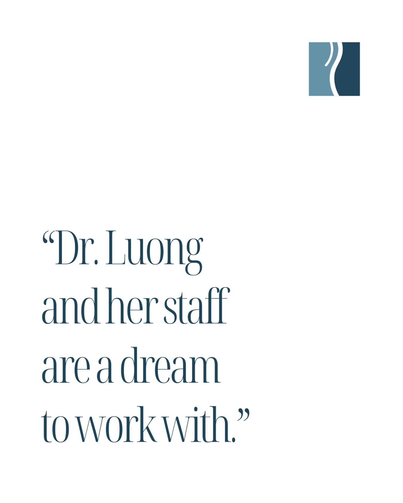 ⭐️⭐️⭐️⭐️⭐️ 
Exceptional care starts with an exceptional team. Thoughtful, professional, and attentive at every step of the experience.