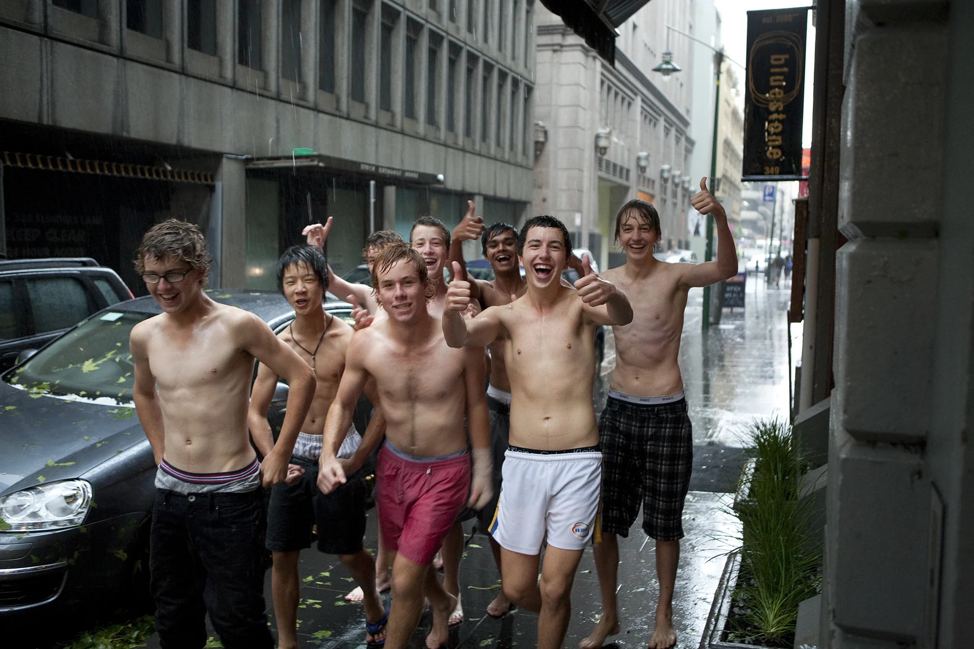 RAINSTORM / FLINDERS LANE MELBOURNE