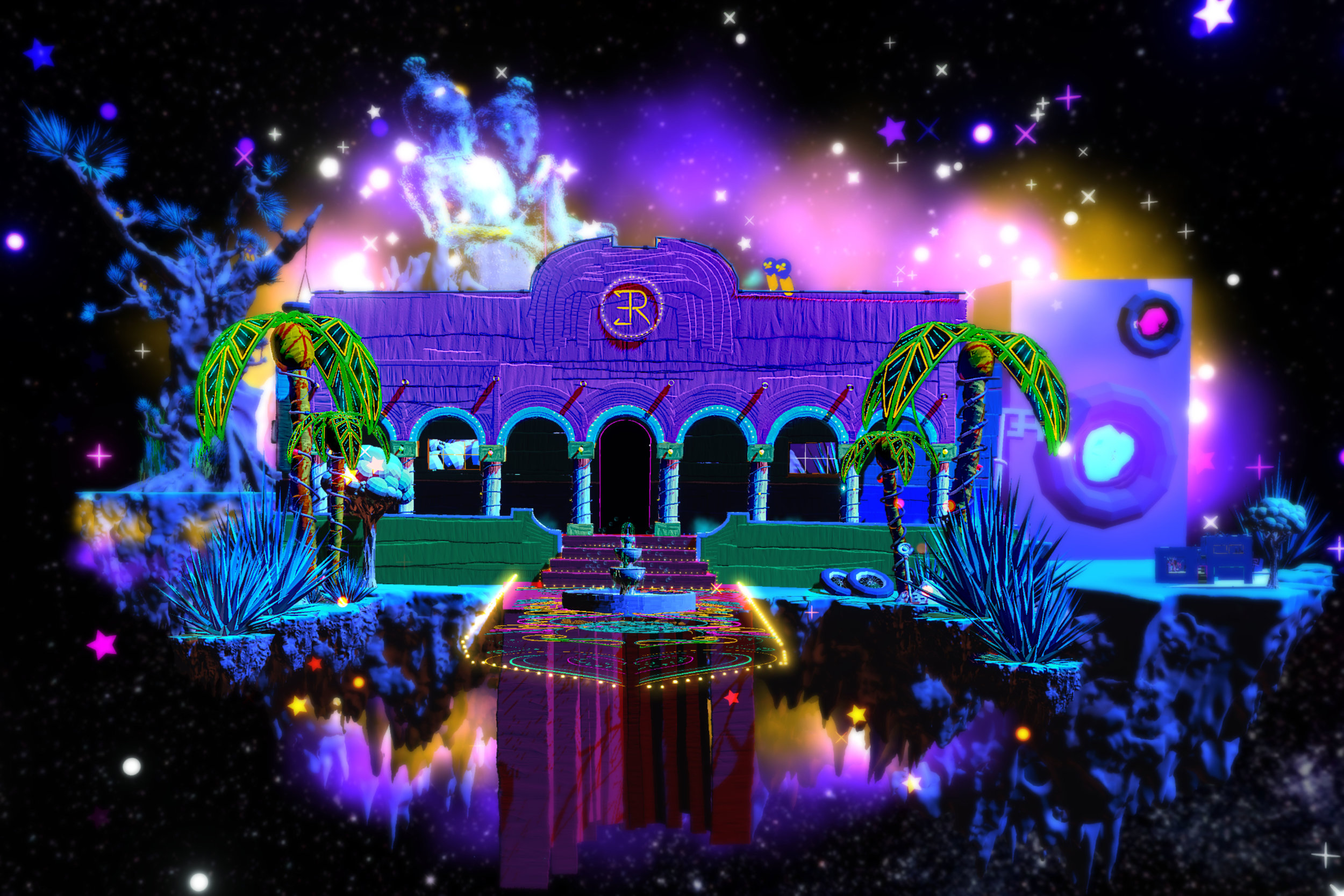 Tiltbrush scene inspired by 'Mi Casa' where you'll find me in the Metaverse