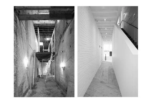 Avi Handyman Backstory - Minimalist urban, industrial renovation before and after.