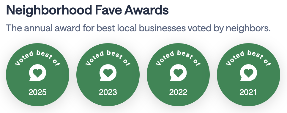 NEXTDOOR NEIGHBORHOOD FAVE AWARDS TO AVI HANDYMAN 2021, 2022, 2023, 2025