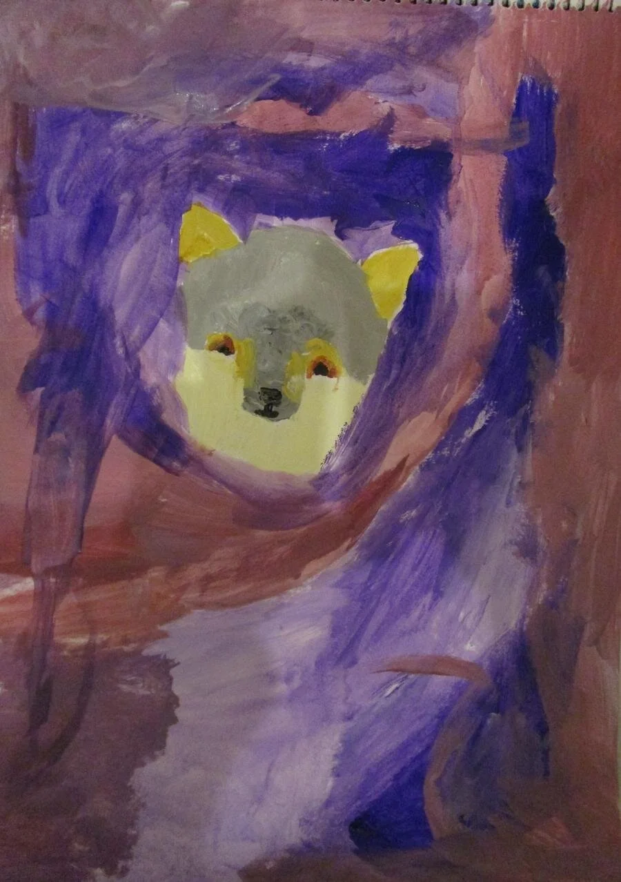 “Max the Wolf”, by Olivia