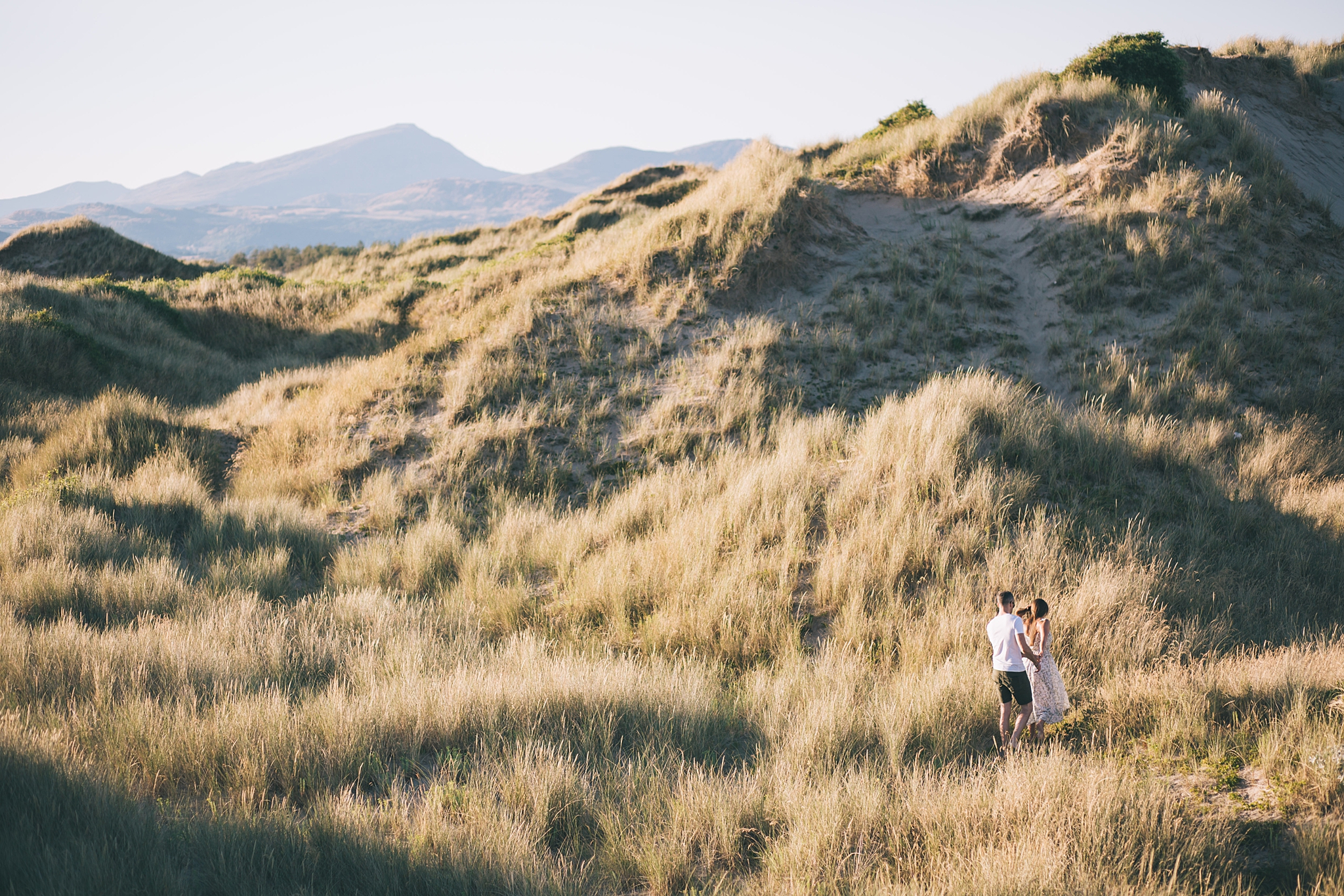 Harlech Beach wedding photography