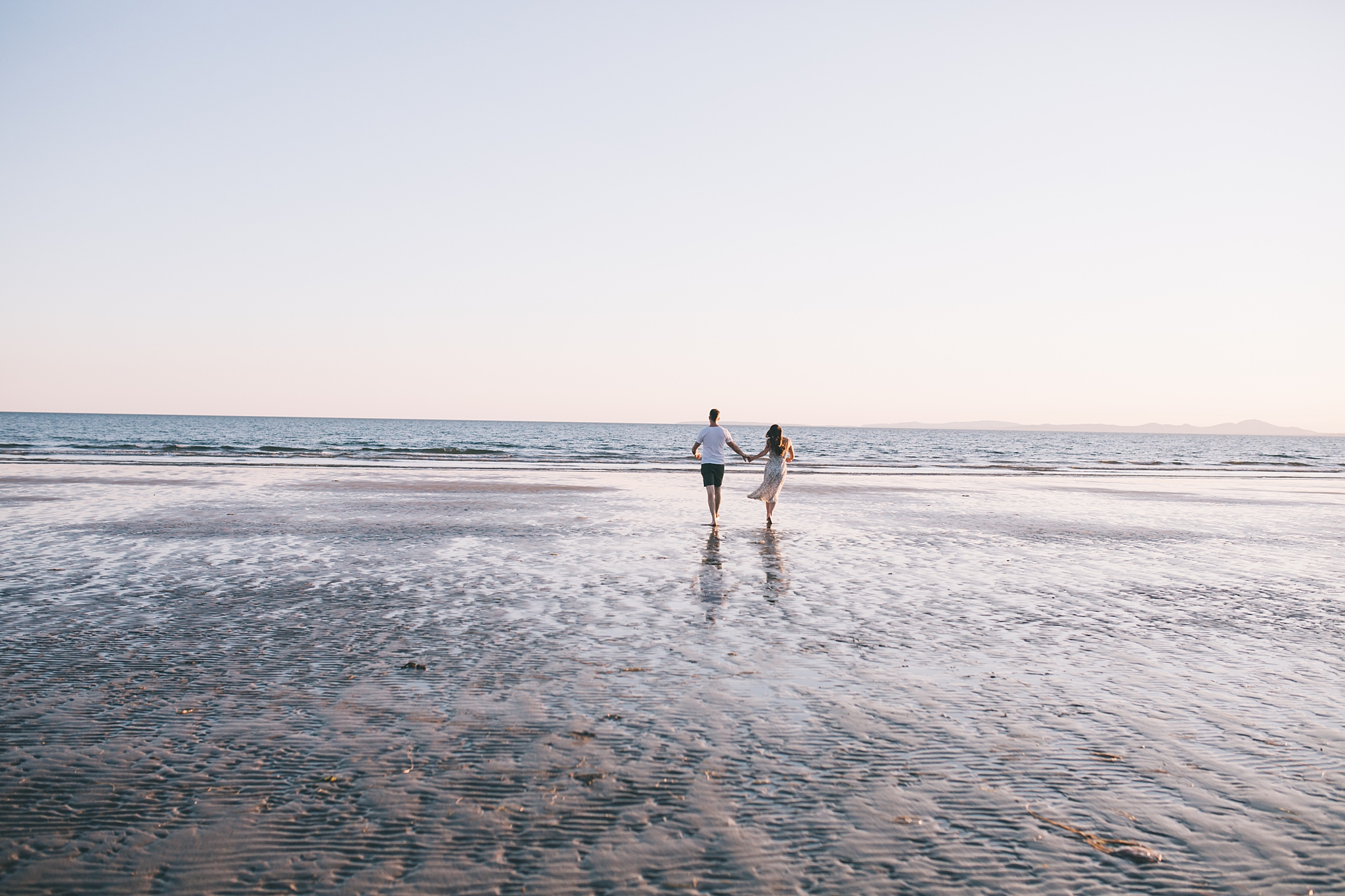 Beach engagement shoot UK