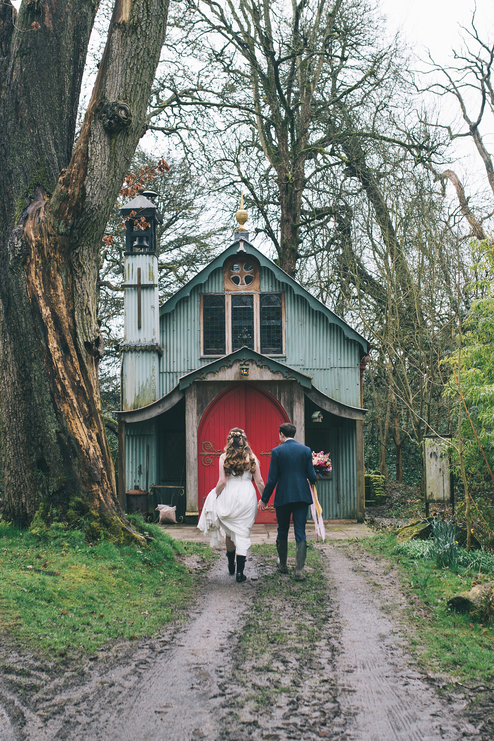 Wes Anderson wedding walcot hall photography
