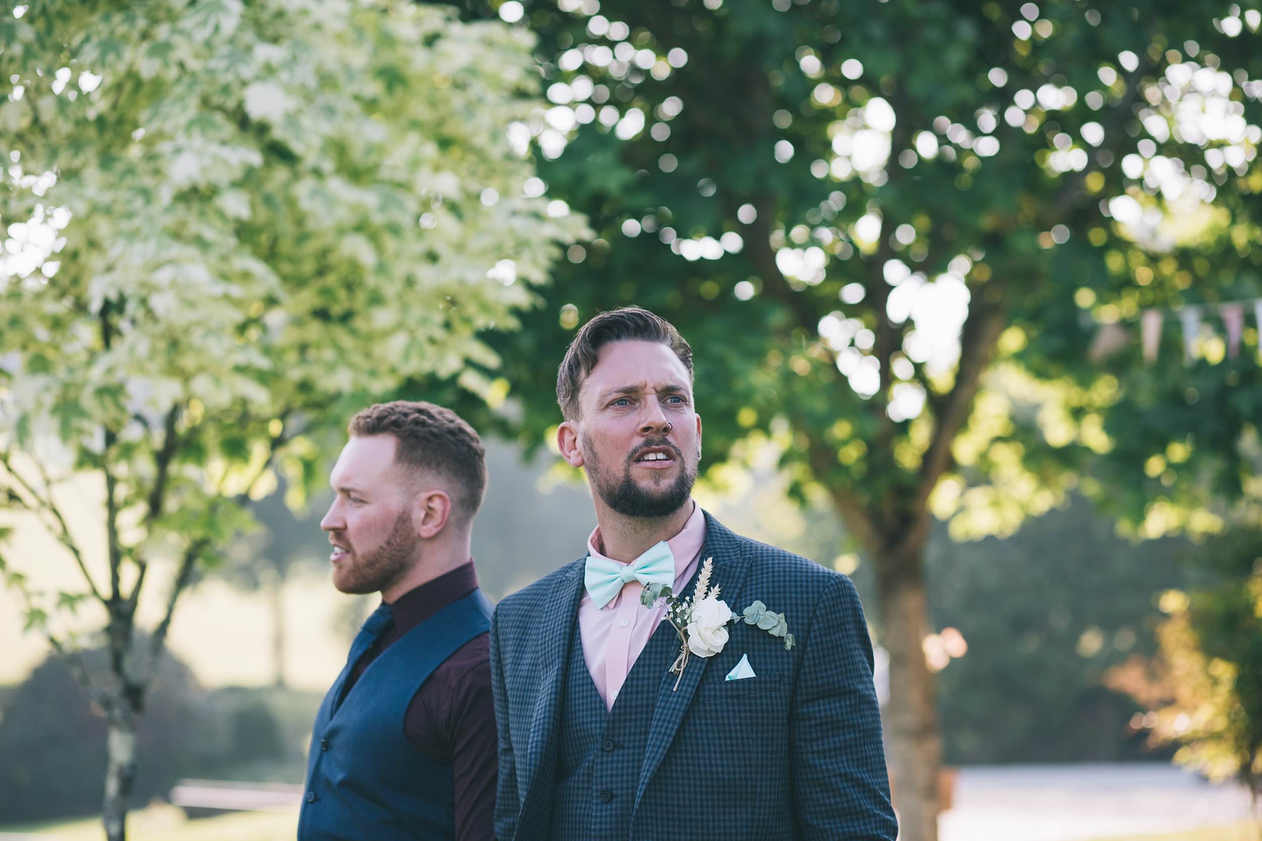 Cornwall Wedding photographer Cutlinwith Farm