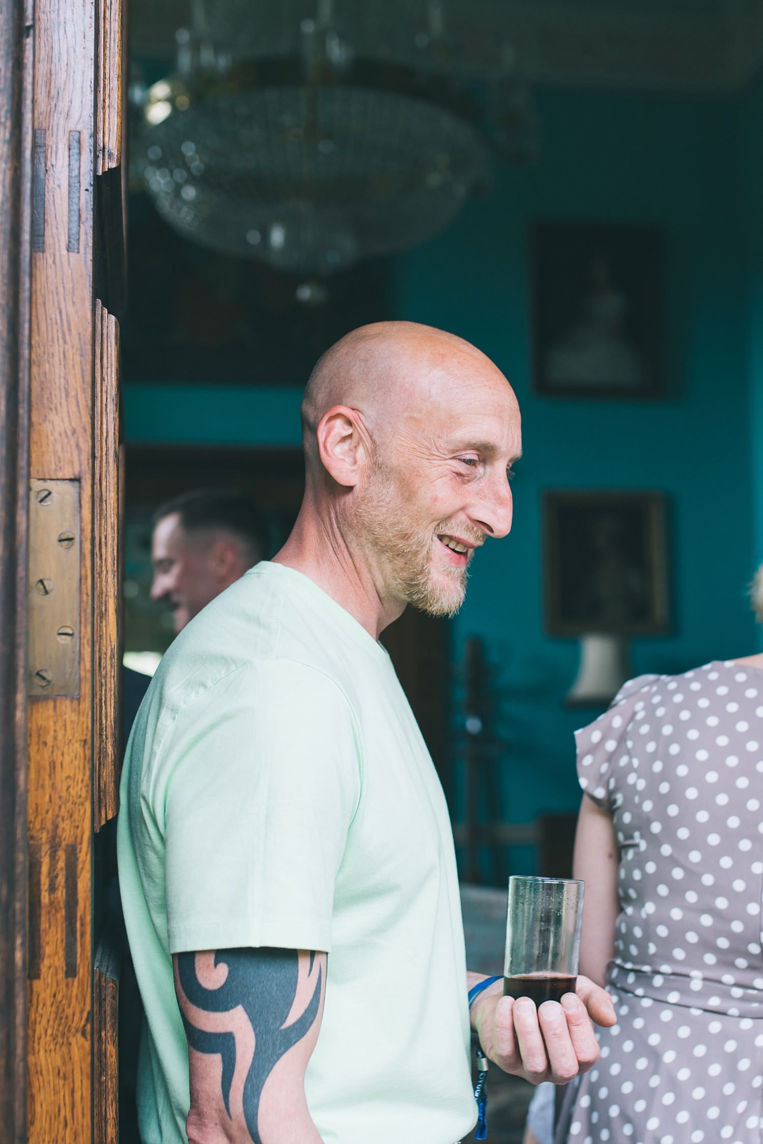 Festival wedding photographer cornwall shropshire