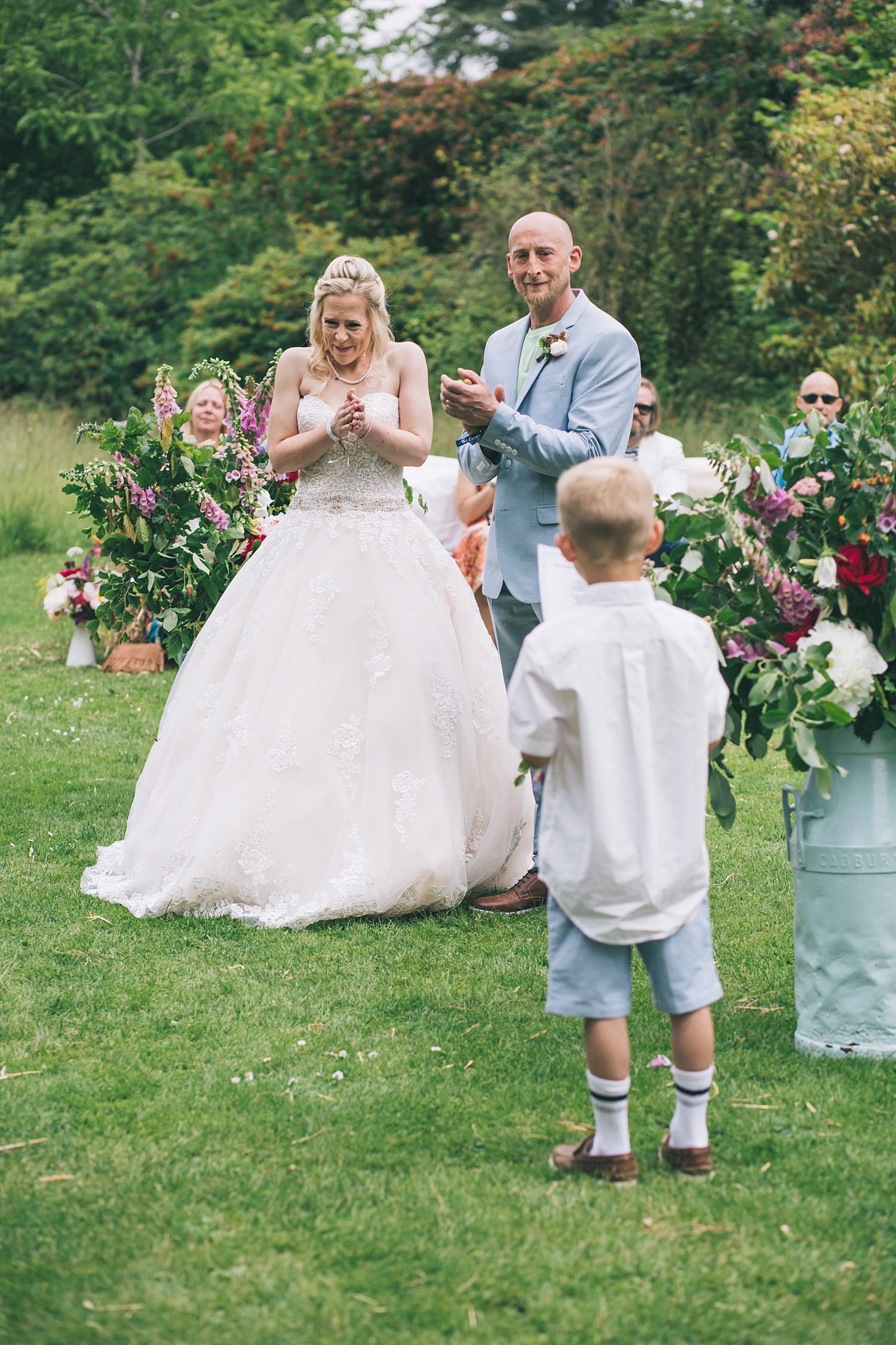 Festival wedding photographer cornwall shropshire