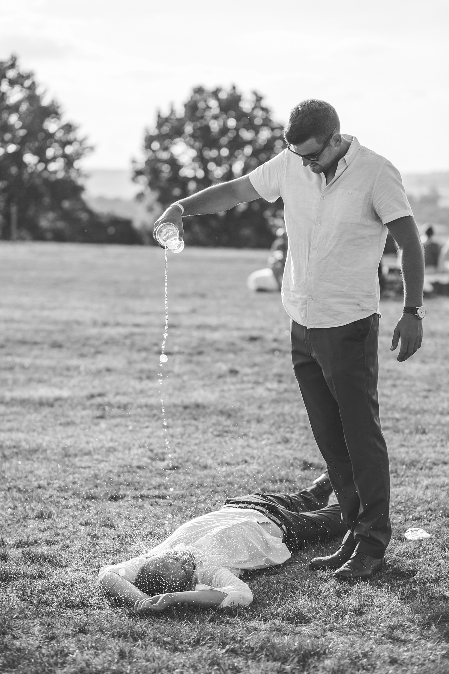 Cornwall wedding photographer in Shropshire