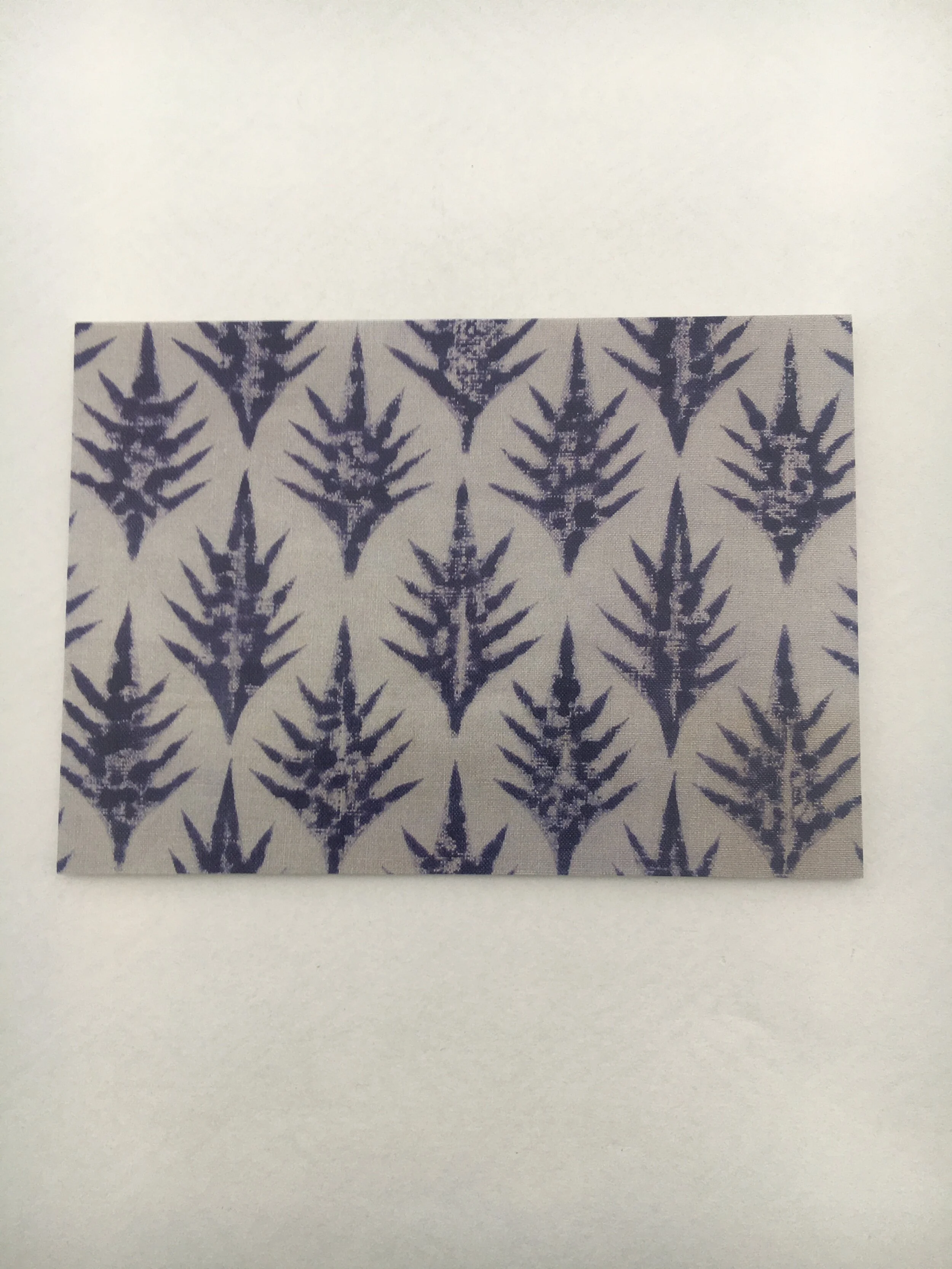 Larch Card Blue
