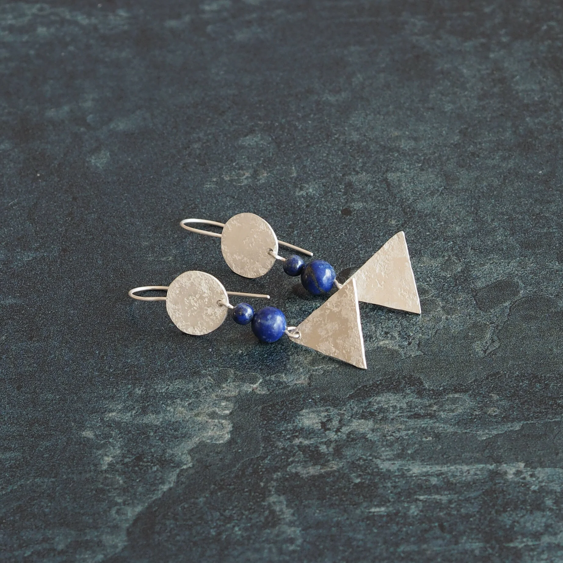 Sterling Silver with Lapis Lazuli - £45.JPG