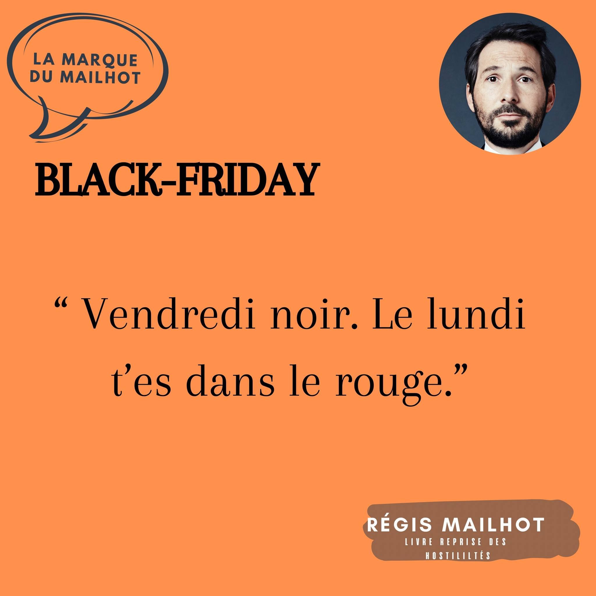 &quot;Black-Frida : Vendredi noir. Le lundi, t'es dans le rouge&quot;
📌Le joies du consum&eacute;risme
🔴Rdv sur sc&egrave;ne &agrave; Paris le vendredi et samedi 
👊prends tes places :http://www.regismailhot.com/nouvelle-page
#blackfriday  #vendred