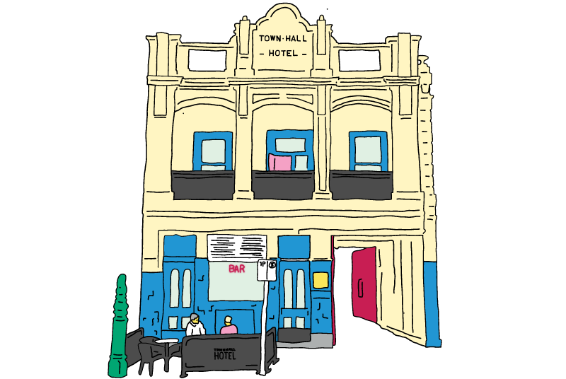 Town Hall Hotel, North Melbourne
