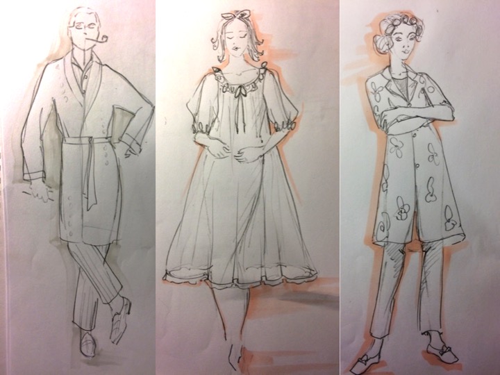  Hornby, Deborah, Pauline - A Kind of Alaska costume sketches 