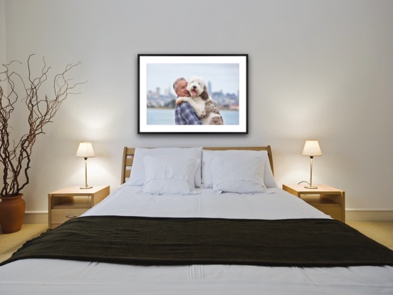 Framed print with mat.JPG