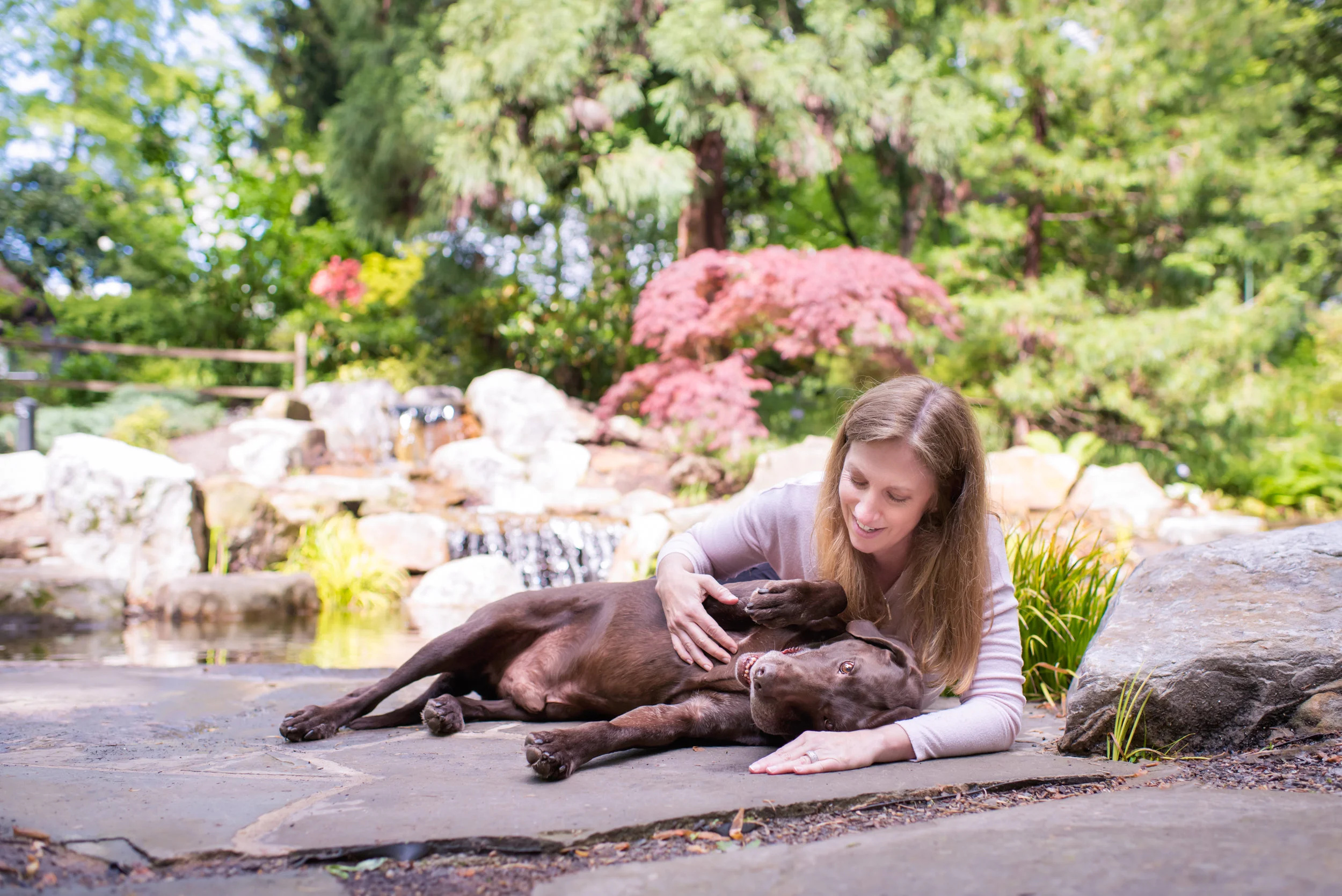 Dog Photographer Kim and her dog Moose.jpg