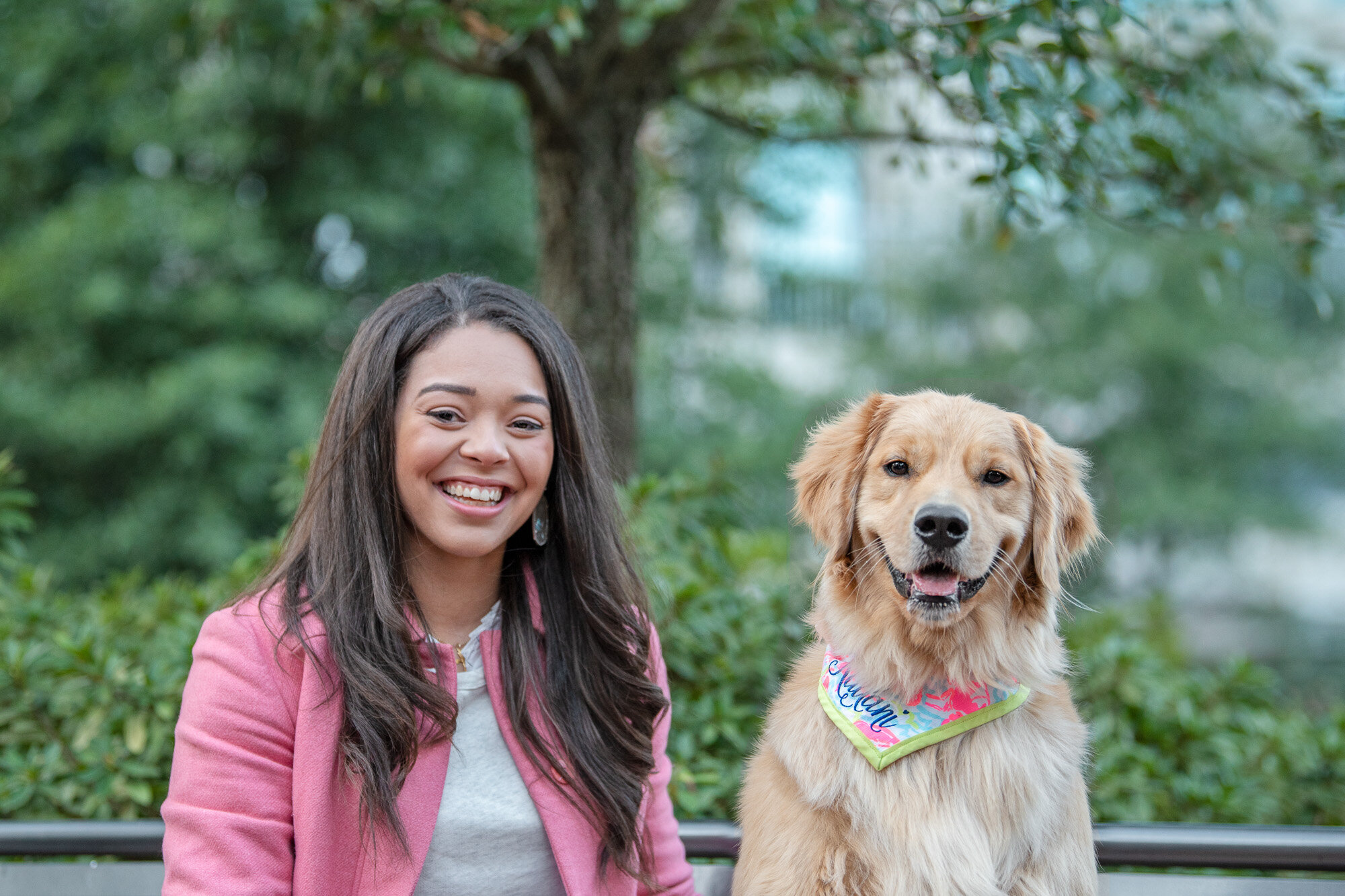 dog mom and dog