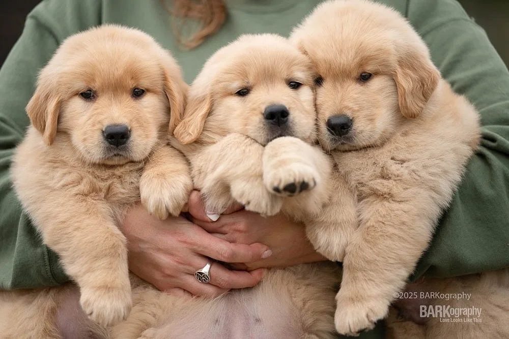 My puppy therapy over the weekend.
@trekgoldens
.
.
#barkography #lovelookslikethis #goldenretrieverpuppies #trekgoldens #goldensofinstagram #bestjobintheworld #thiswasfun #puppytherapy #mytherapy #7weeksold #sevenweeksold #ilovemyjobsomuch #mondaymo