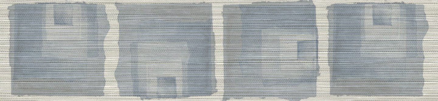 Natural Principles wallpaper and wallcoverings collection by Trevor Fulmer Design, featuring the Off The Grid line in Chasing Rain, and grid design with watercolor inspired blending
