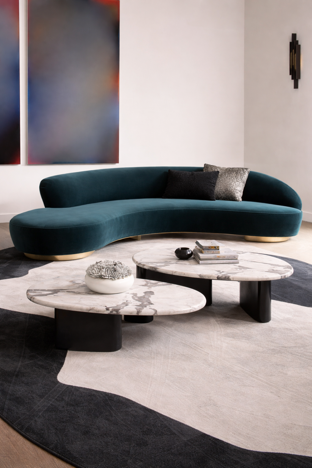Curved Sofa