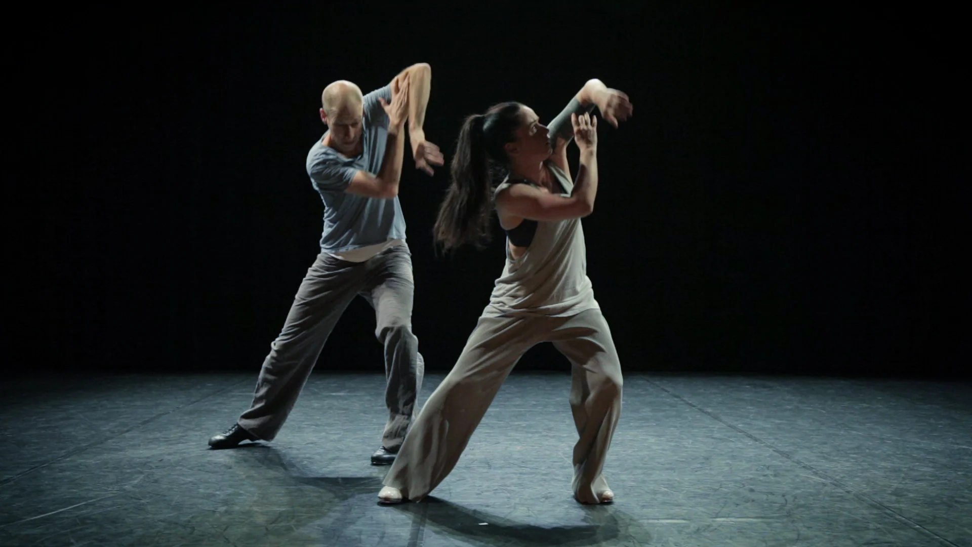 CABOOM #23: KNIVES (PREMIERE) 2018 | Germany | 5’55’’ Director / Choreographer: Sebastian Weber High energy contemporary tap dance choreography performed by two dancers, their digital doubles, and a jazz drummer.