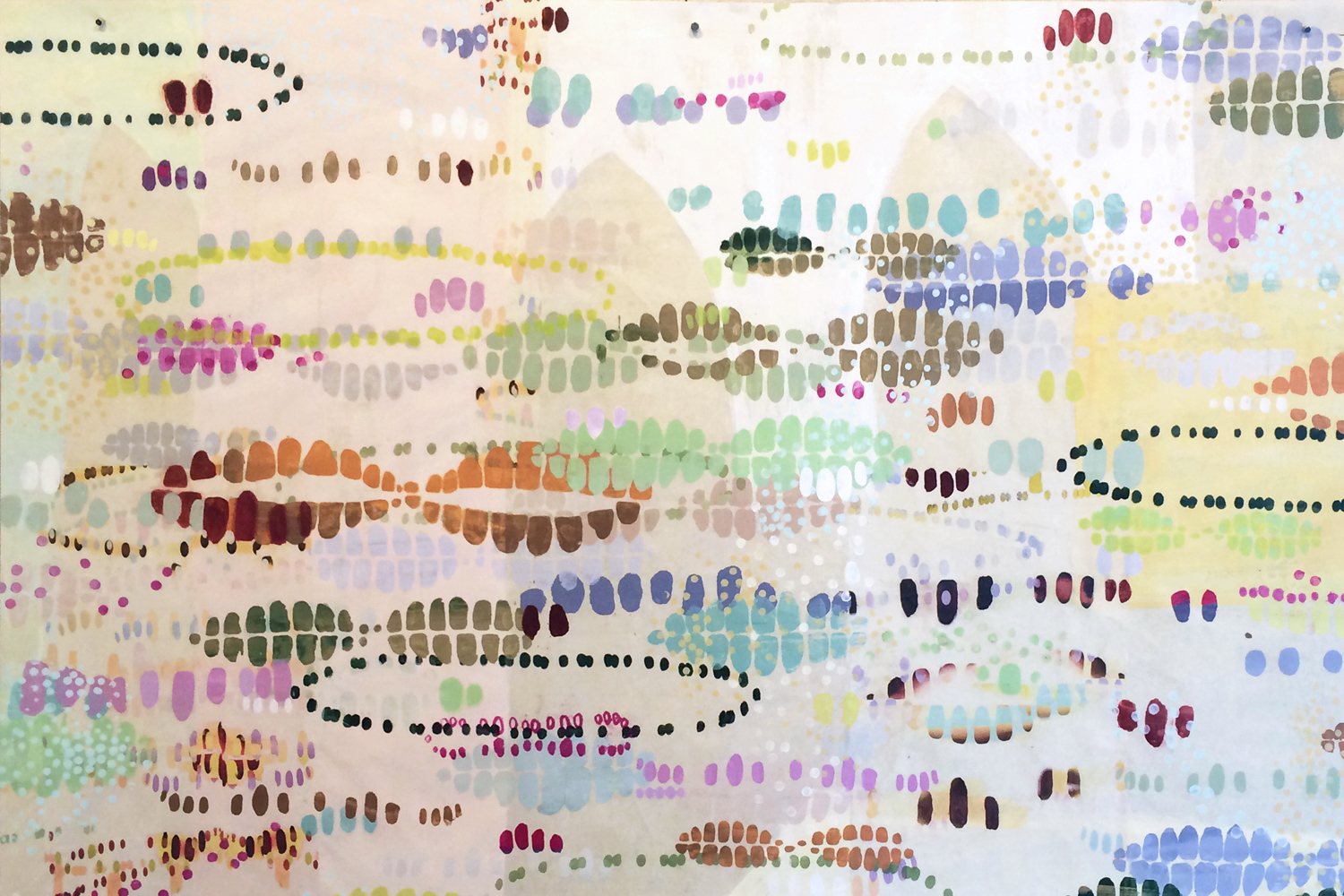 Istanbul and Back , 2016 38 x 58 inches SOLD