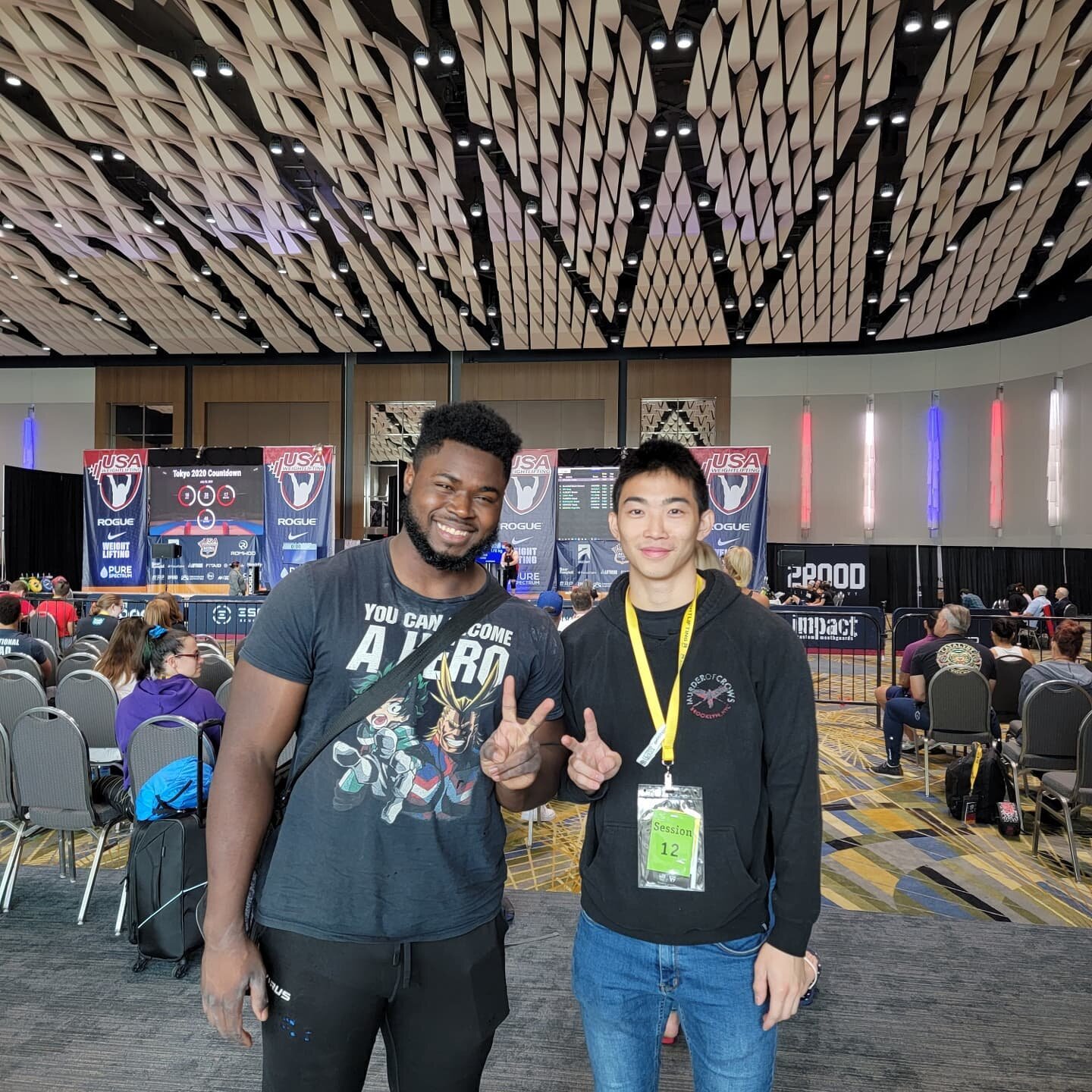 First National Championship for @squatlog and @_thelastbarbender and both with 8th place finishes (#twins)! Very proud of these two for their hard work and dedication during a crazy year.  Both fought hard and proved that they were ready. 

Mo in the