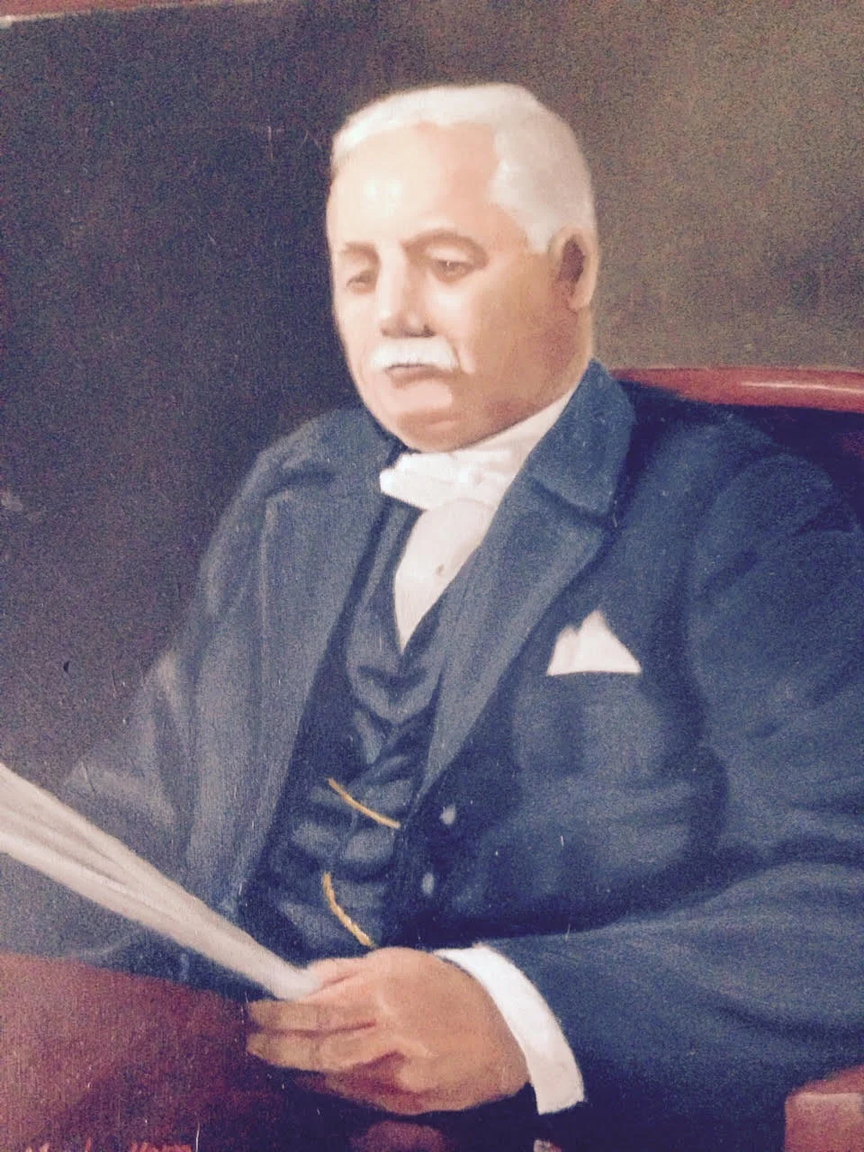  William Evans, Founder This portrait of the "Old Man" represents the founder of several other companies that have become todays Business Brain Trust.