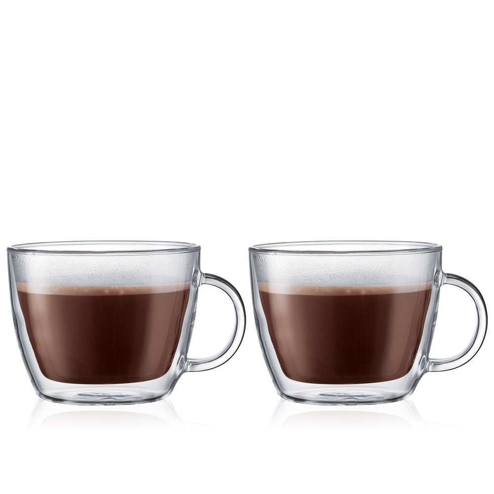 Double-Wall Glass Espresso Cups  Double wall glass, Glass coffee