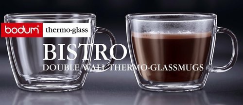 Glass Latte Mug 