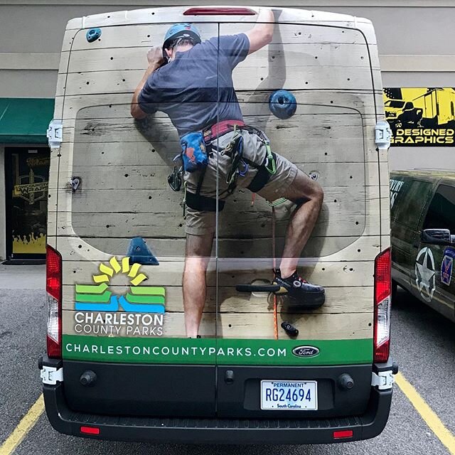 Here&rsquo;s another beautiful wrap for our great friends at Charleston County Park. This time we did a Ford Transit High Roof 15 passenger van extended version. Whether you have a whole fleet or just that one special vehicle, Lowcountry Wraps has go