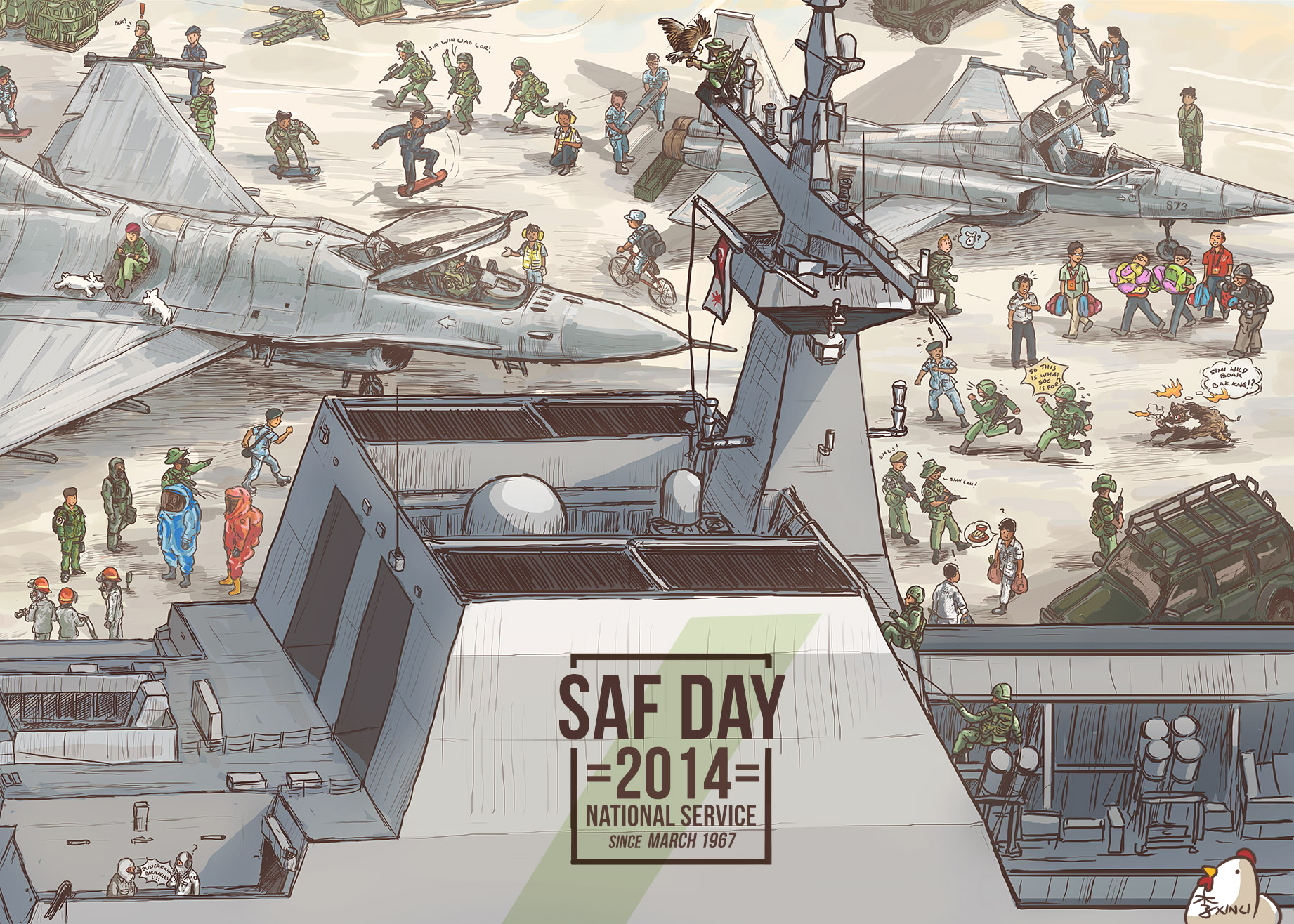 SAF Day 2014