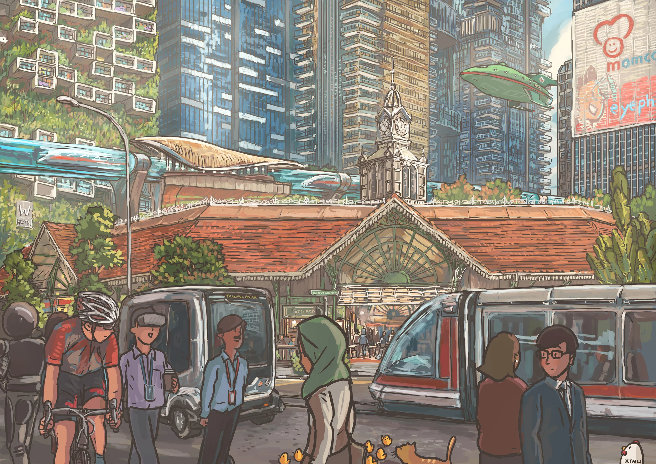 Telok Ayer Market