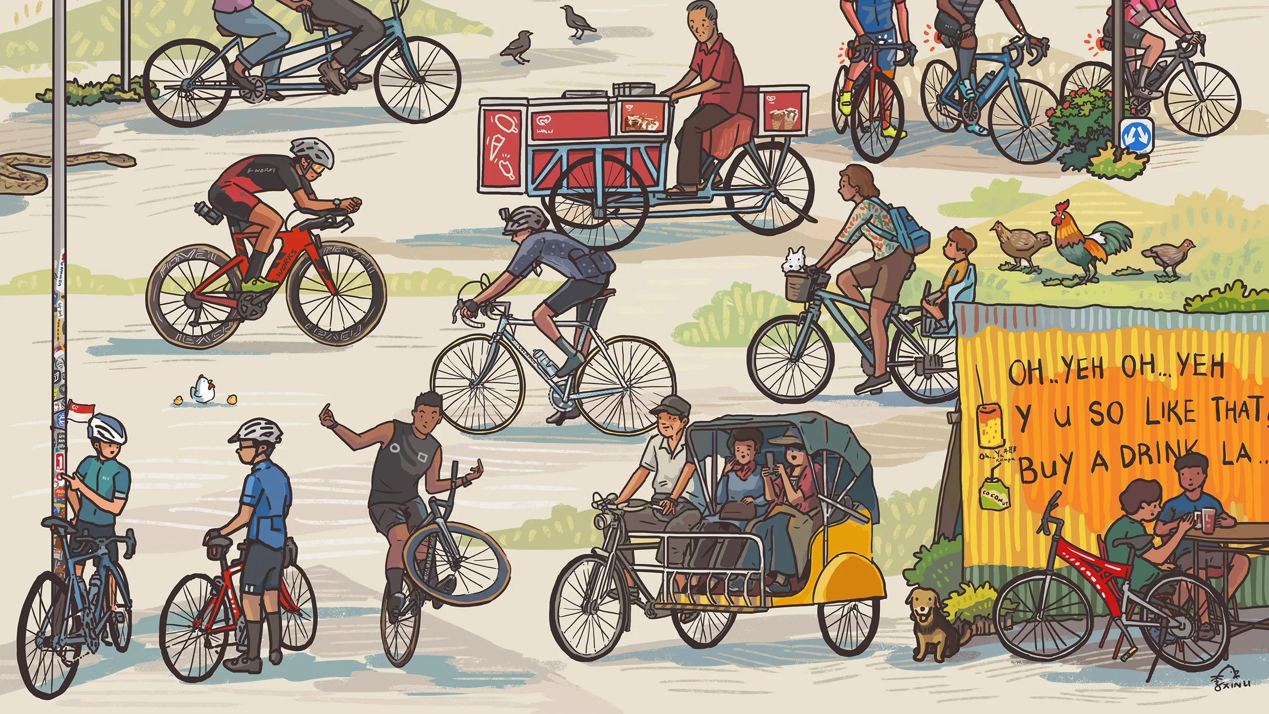 Bicycles of Singapore