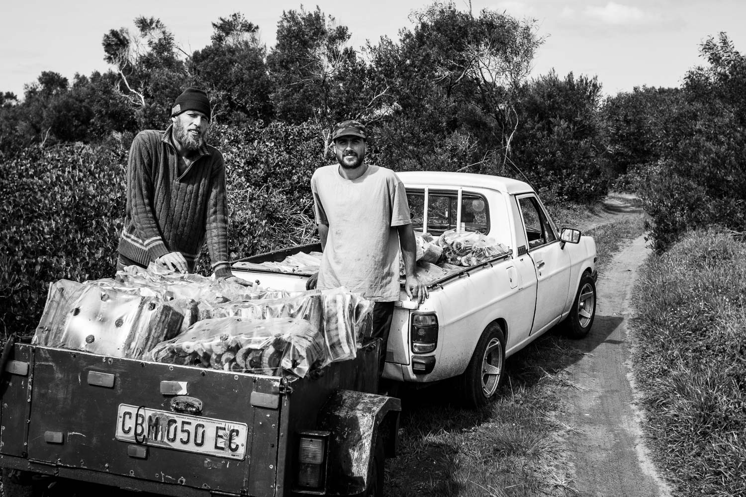  Danie saved up enough money to buy a small pickup truck that is now a huge benefit to his business as it gives him the opportunity to deliver more wood to customers.&nbsp; 