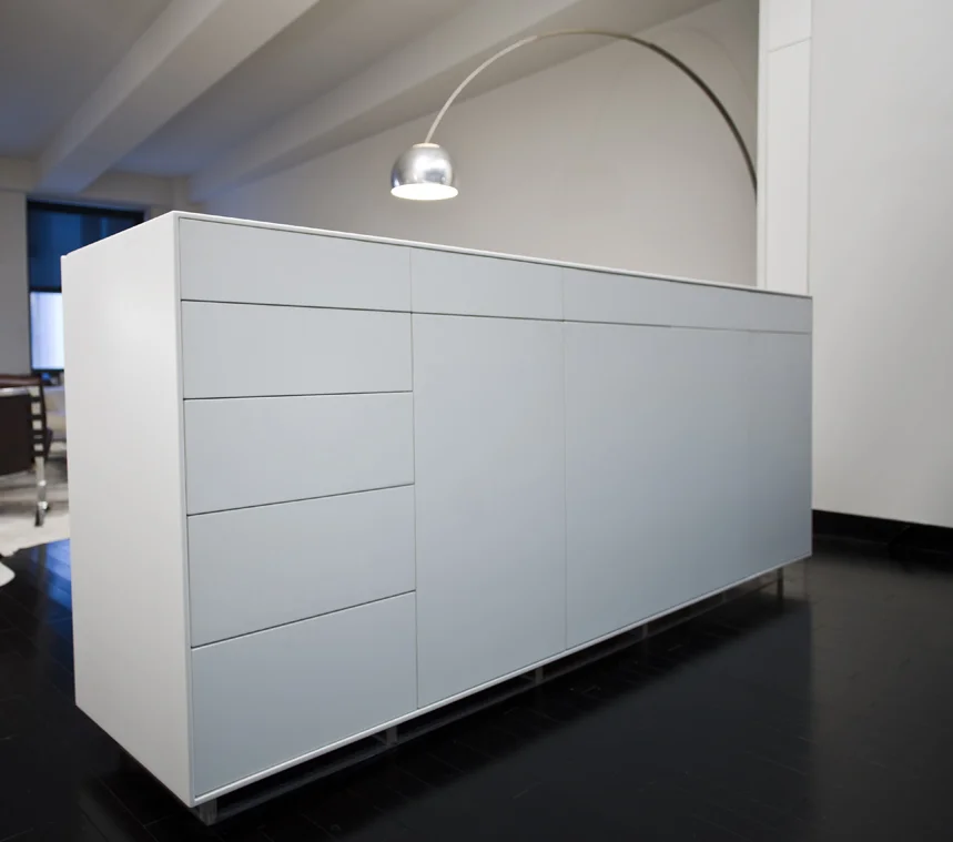 i+i Corian Kitchen Island — Associated Fabrication