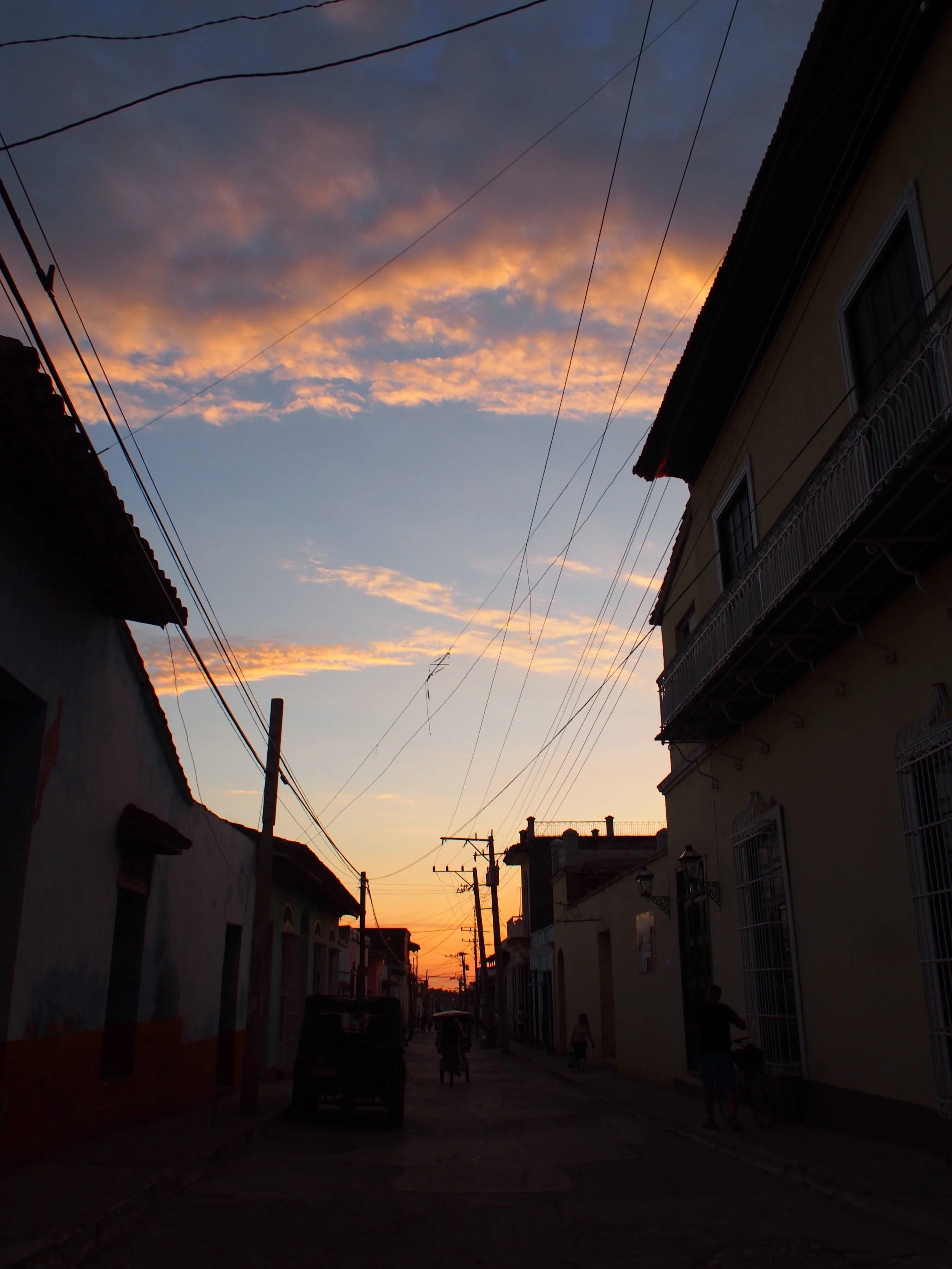 First sunset in Cuba