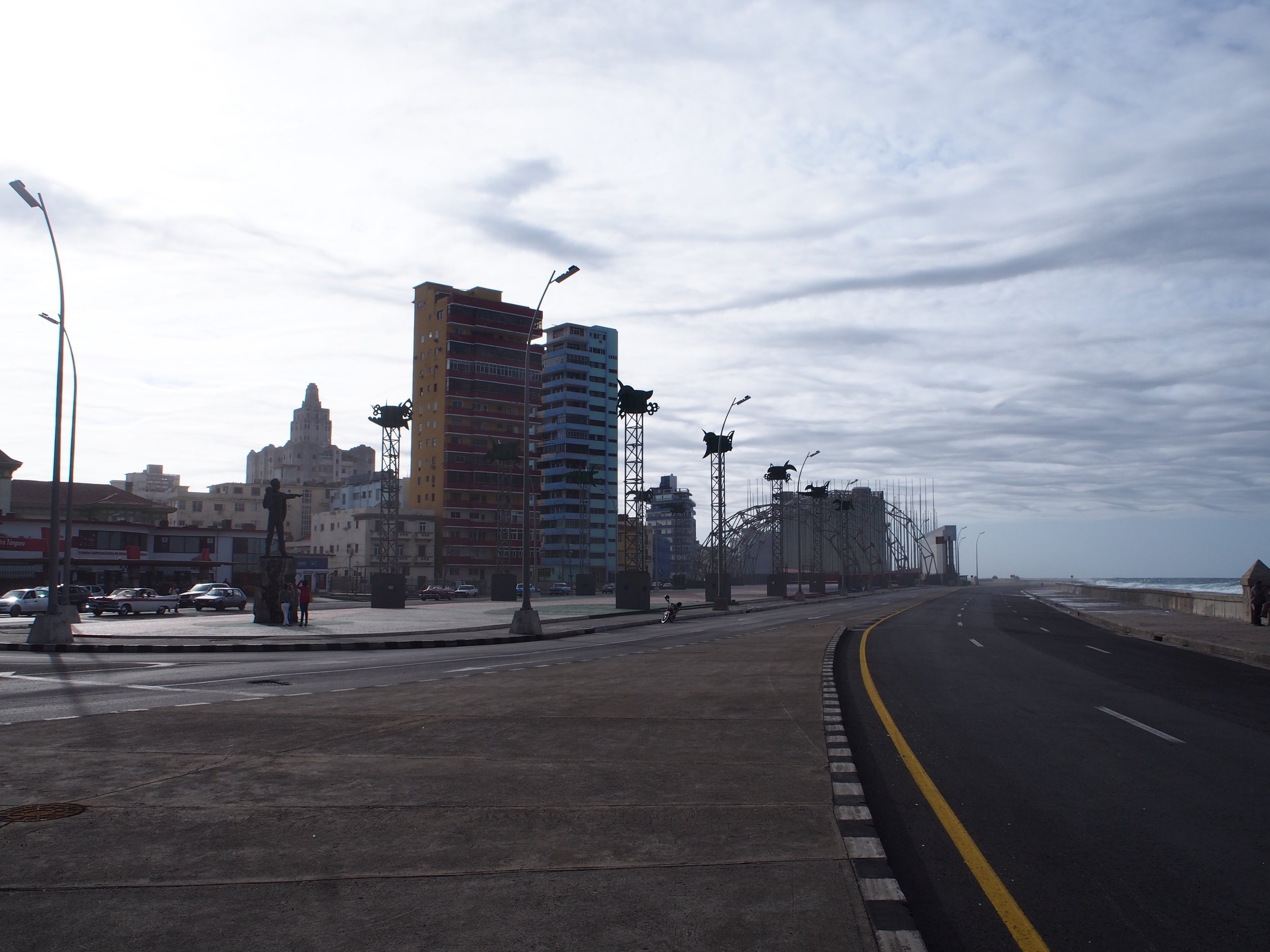 Along the Malecon