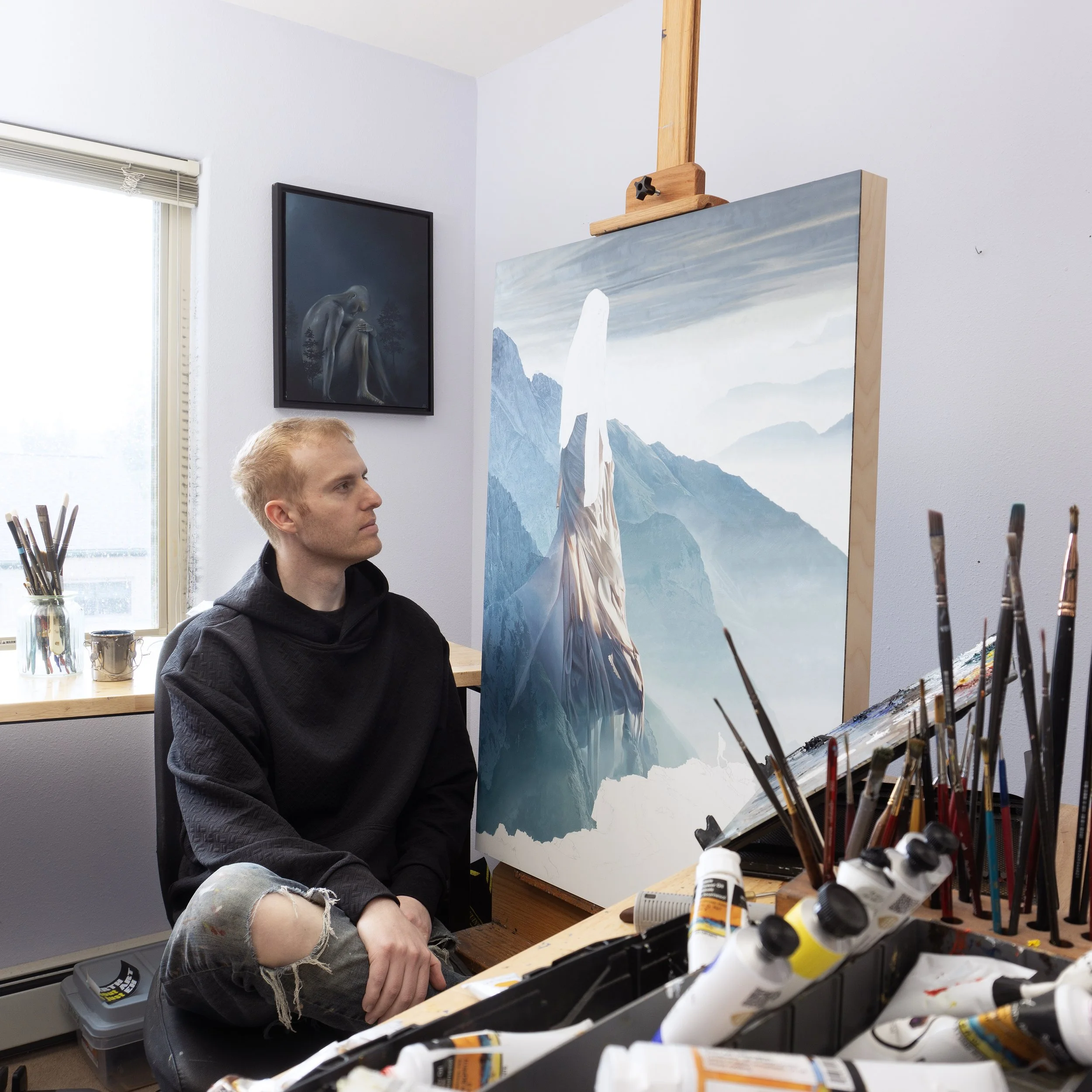 Me Looking at Misty WIP square crop 1.jpg