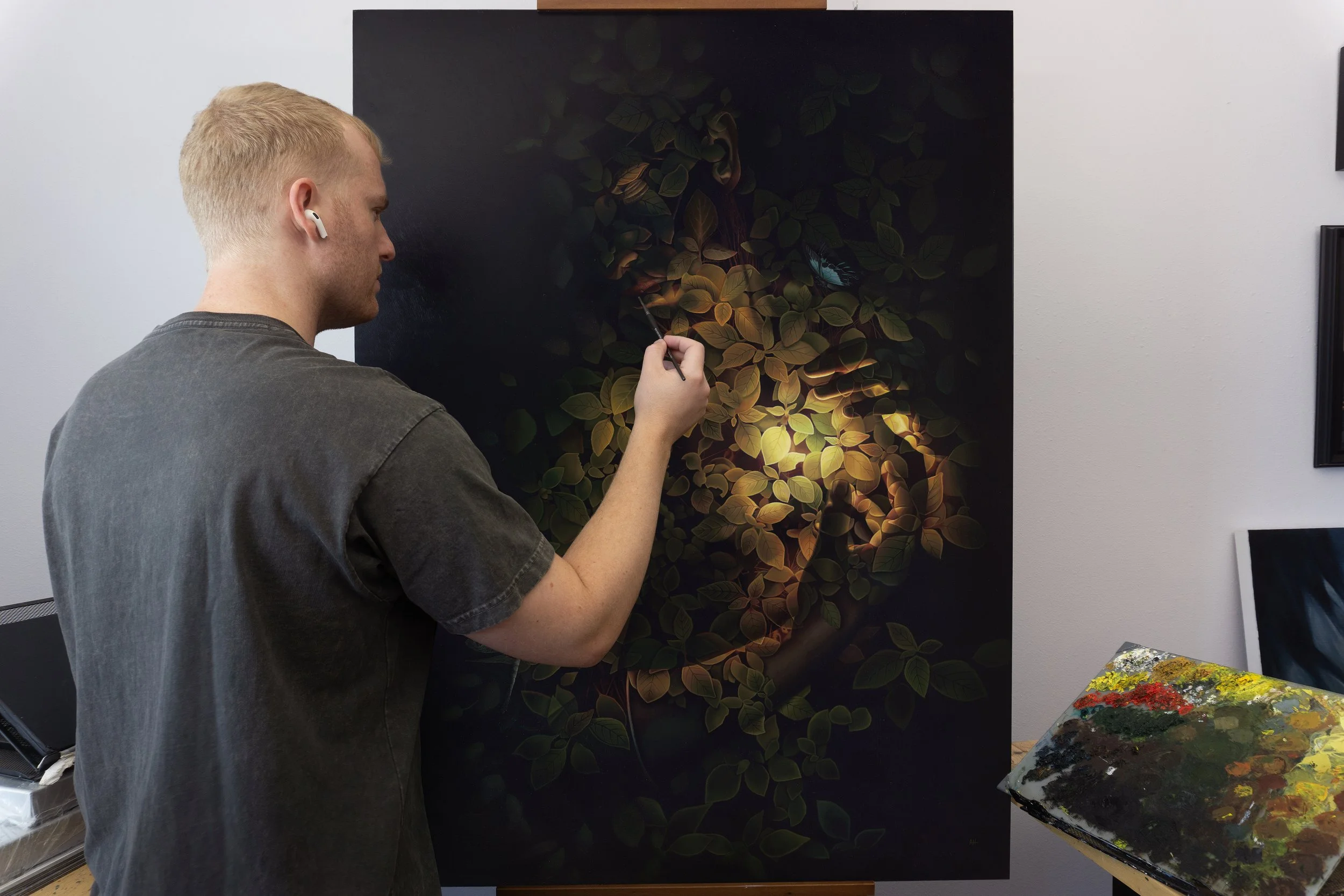 What do You Paint When Your World is Falling Apart?