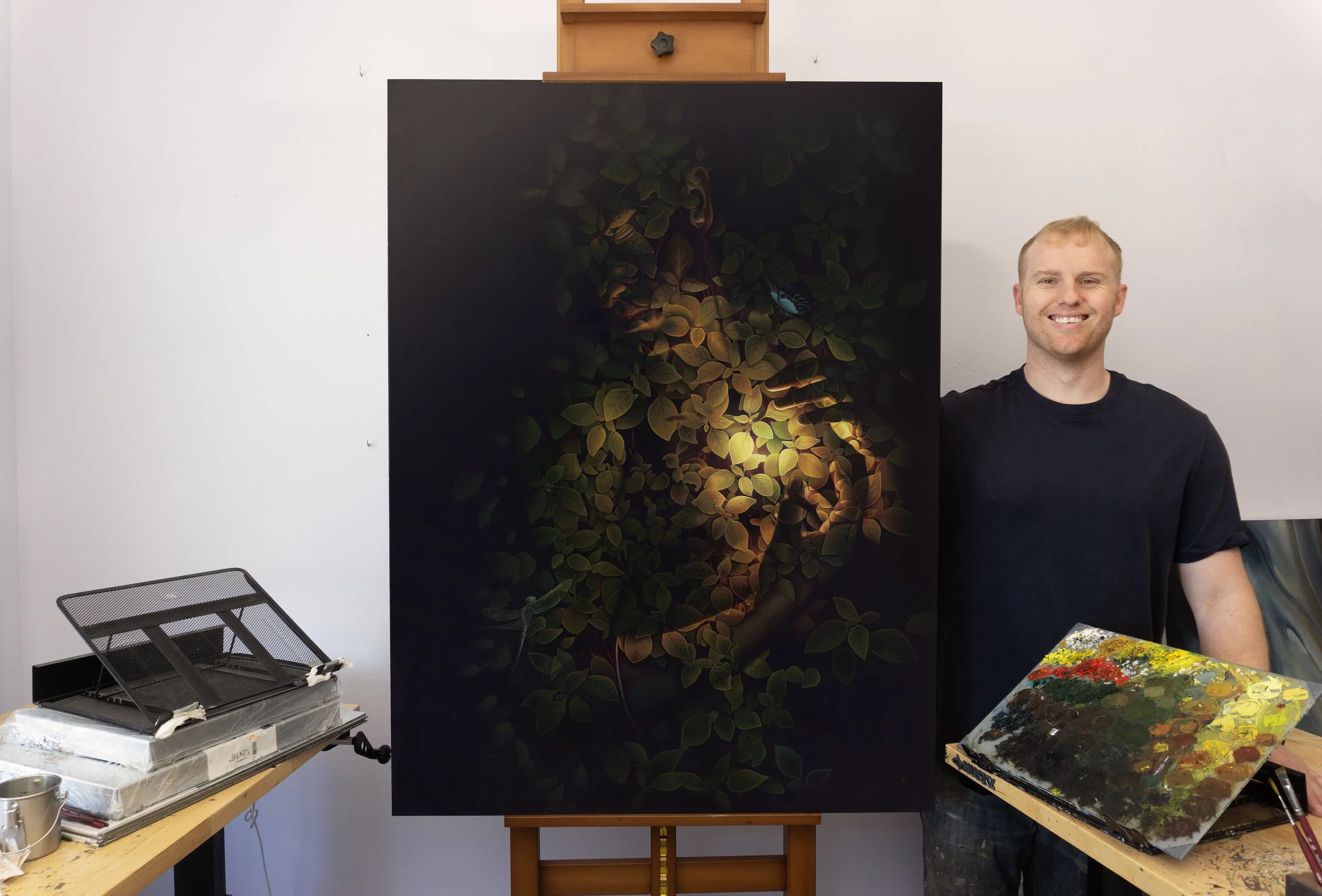 Me and Infinite Rep on easel 2.jpg
