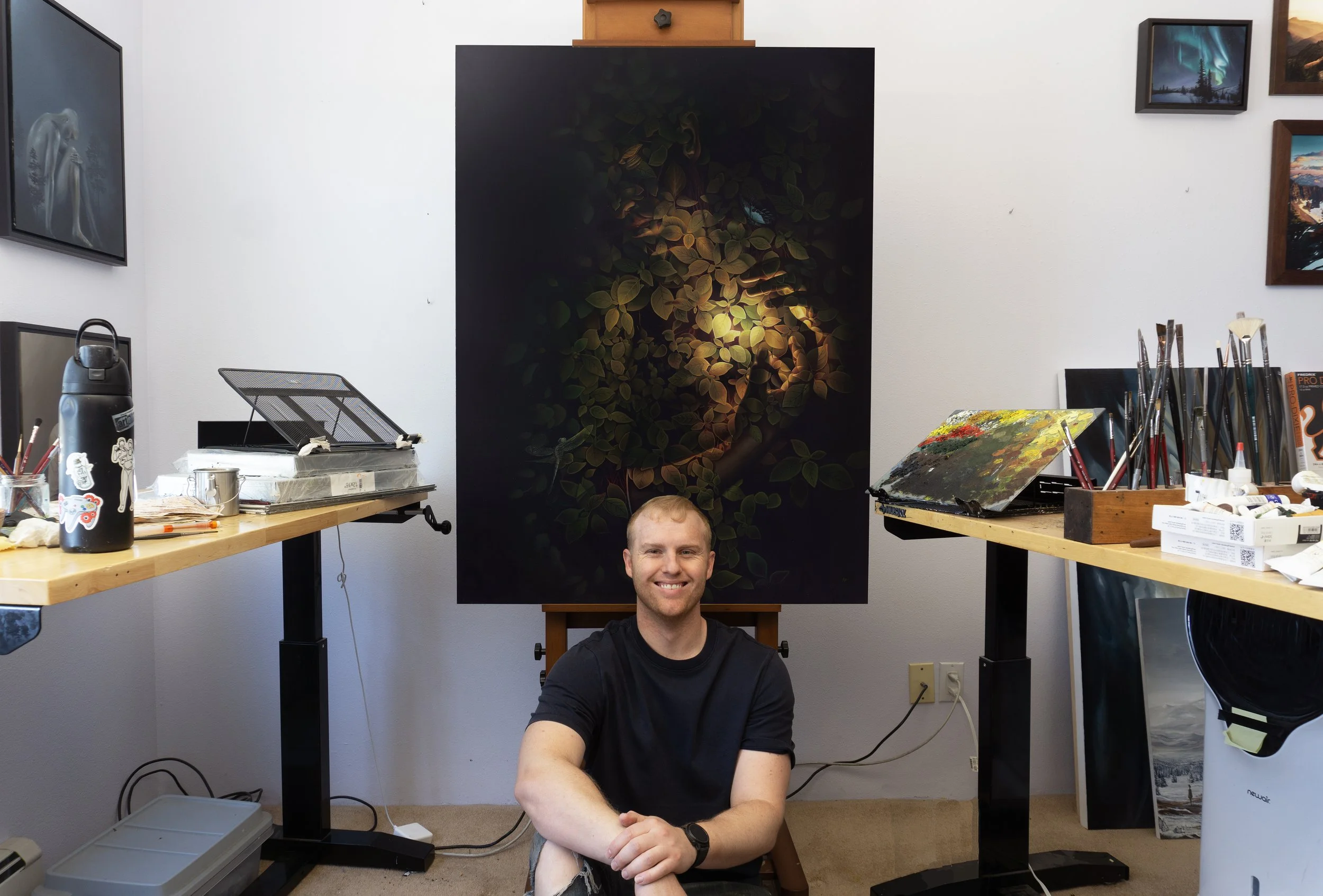 Me and Infinite Rep on easel 1.jpg
