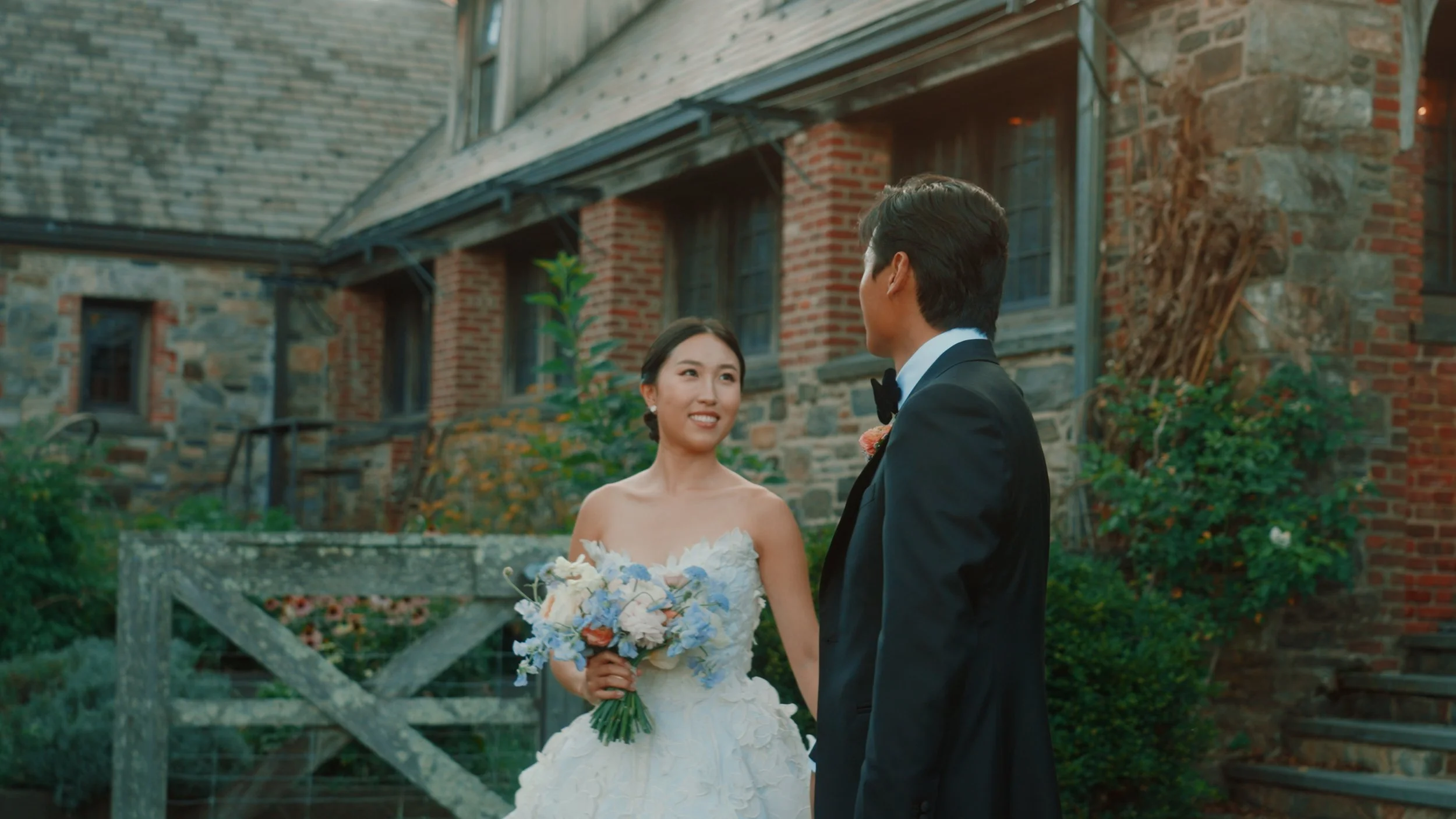 Charlotte and Myungin - Blue Hill at Stone Barns