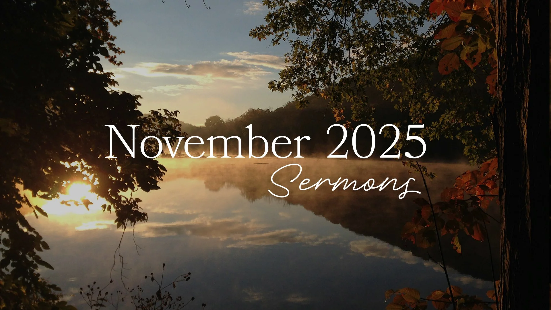 11-9-2025 | The Holy Spirit Revealed Your Need