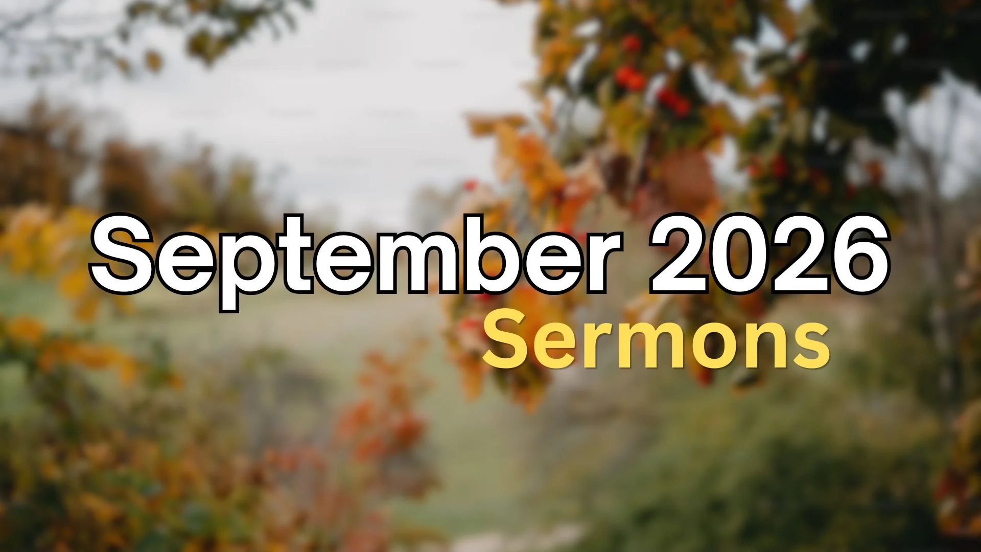 9-6-2026 | Why Church? I Community > Isolation