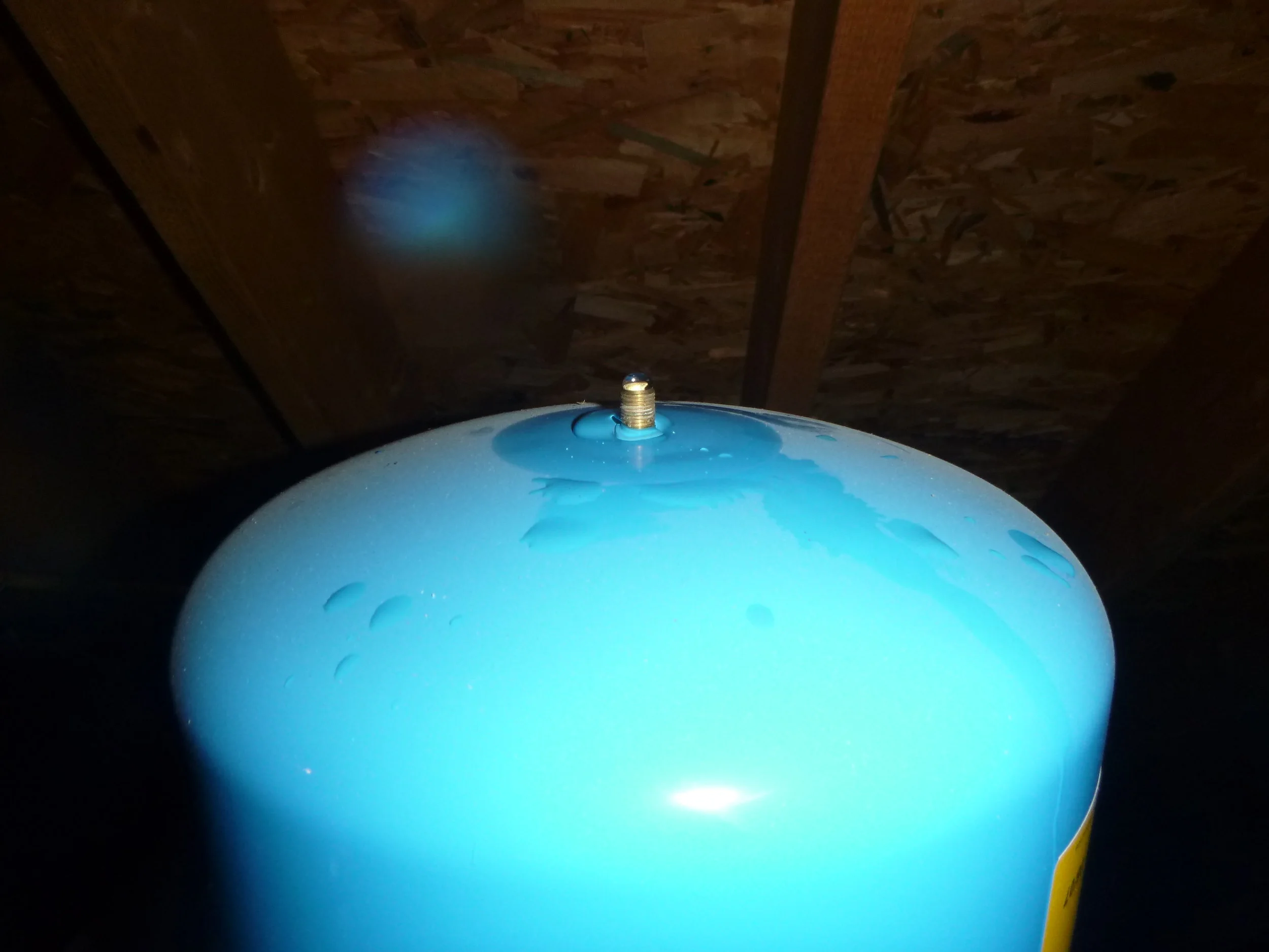 Failed Tank - Water From Air Valve