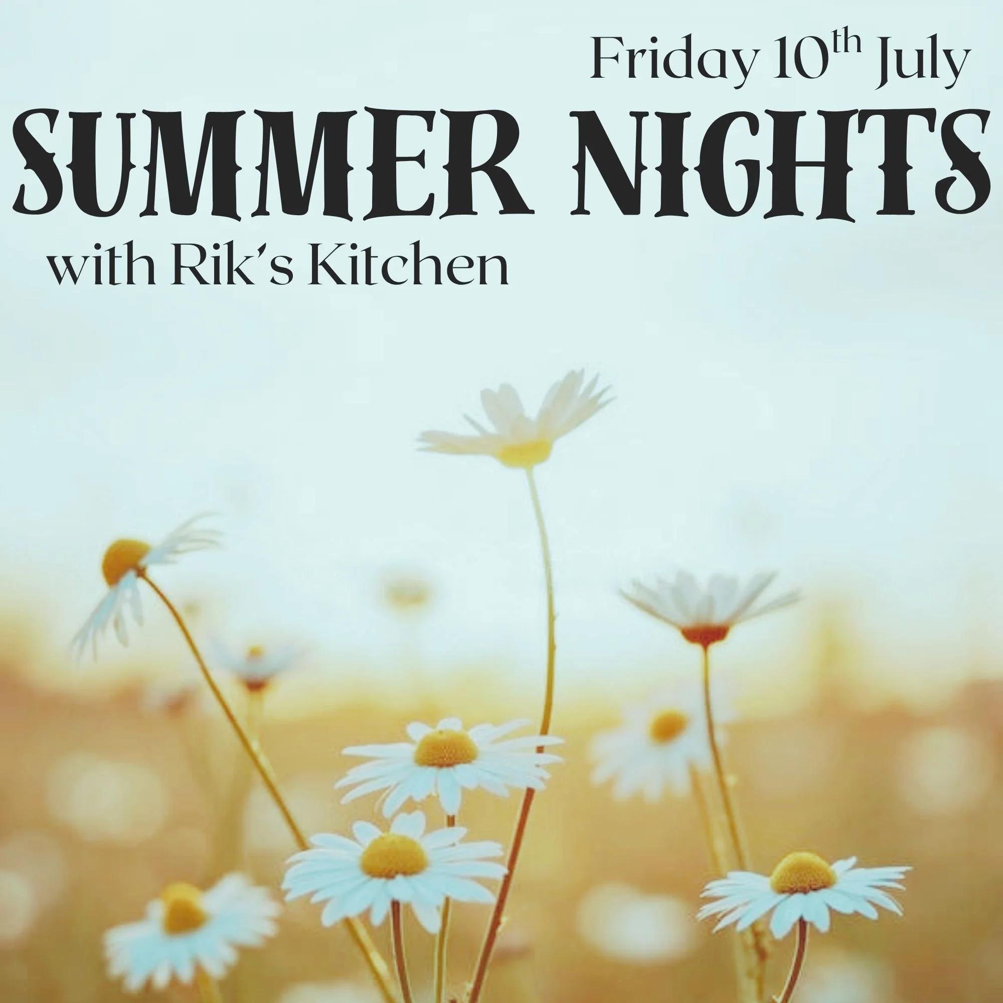 Summer Nights: Rik's Kitchen